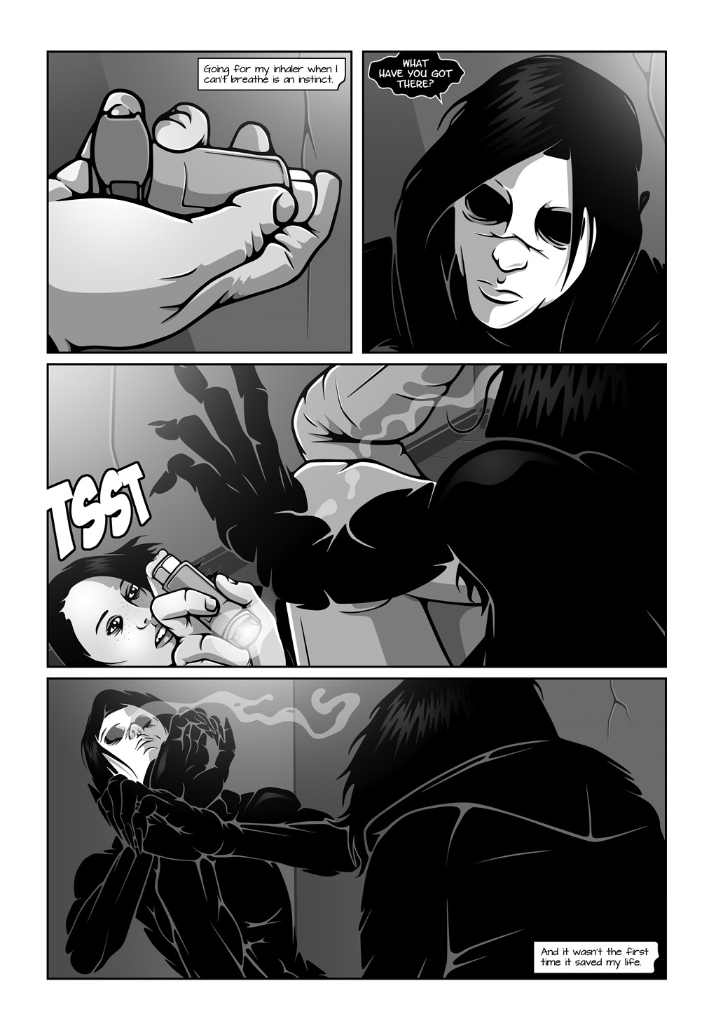 Read online Hollow Girl comic -  Issue #9 - 40