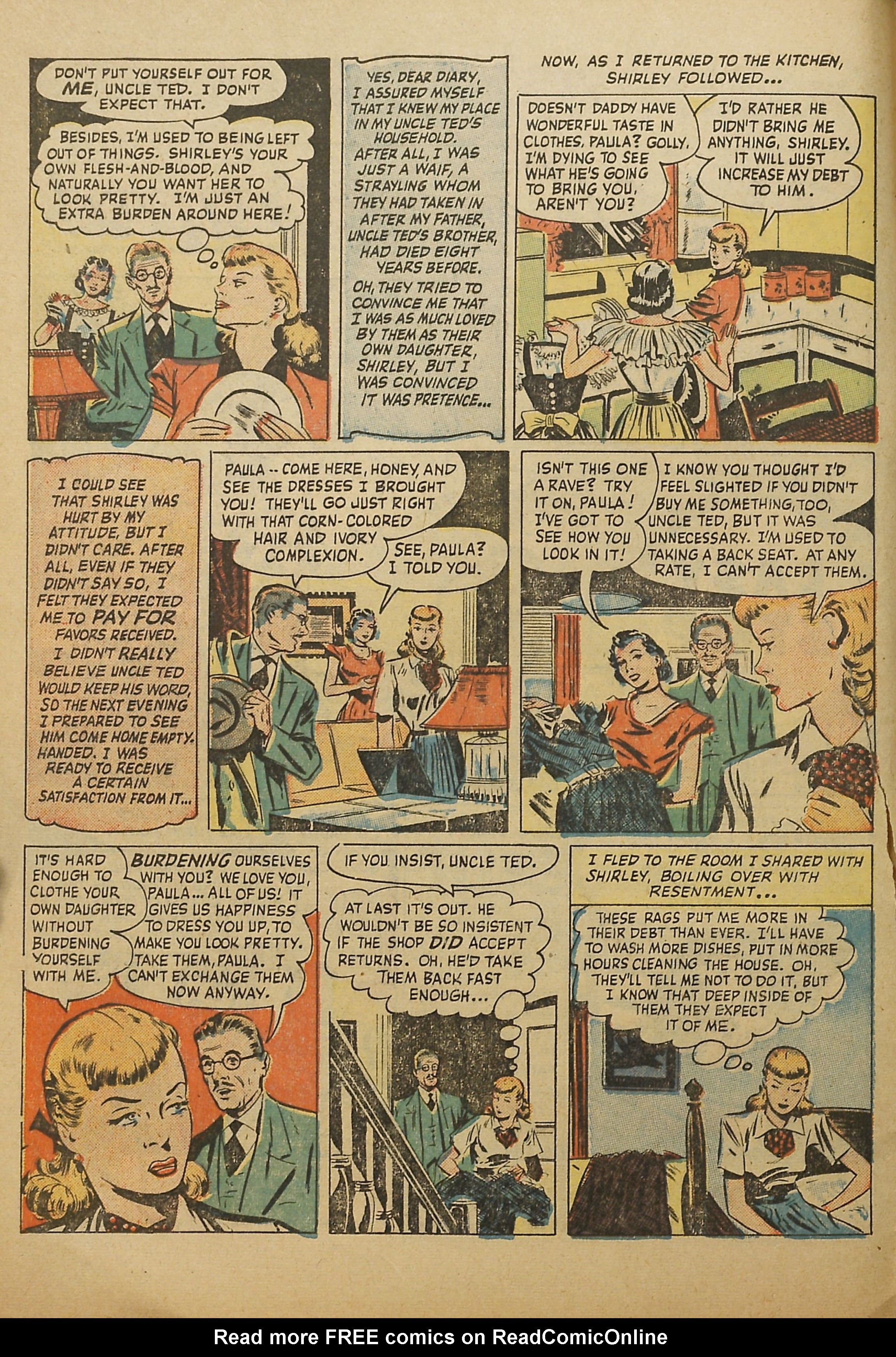 Read online Sweetheart Diary comic -  Issue #1 - 4