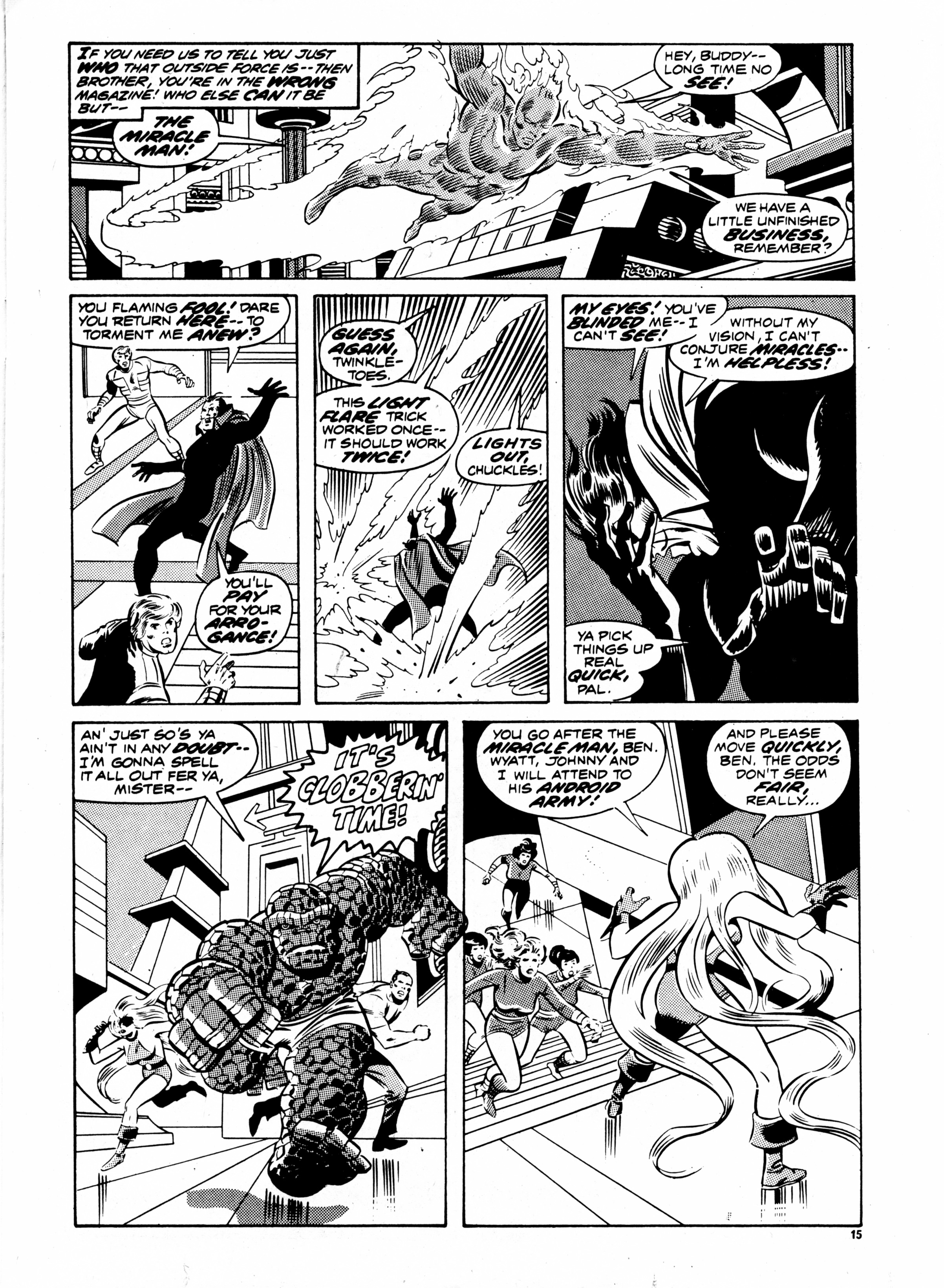 Read online Fantastic Four (1982) comic -  Issue #7 - 15