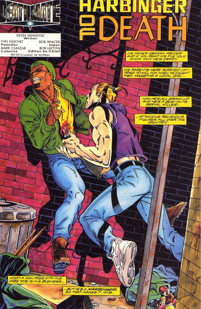 Read online Deathmate comic -  Issue # Preview I - 4