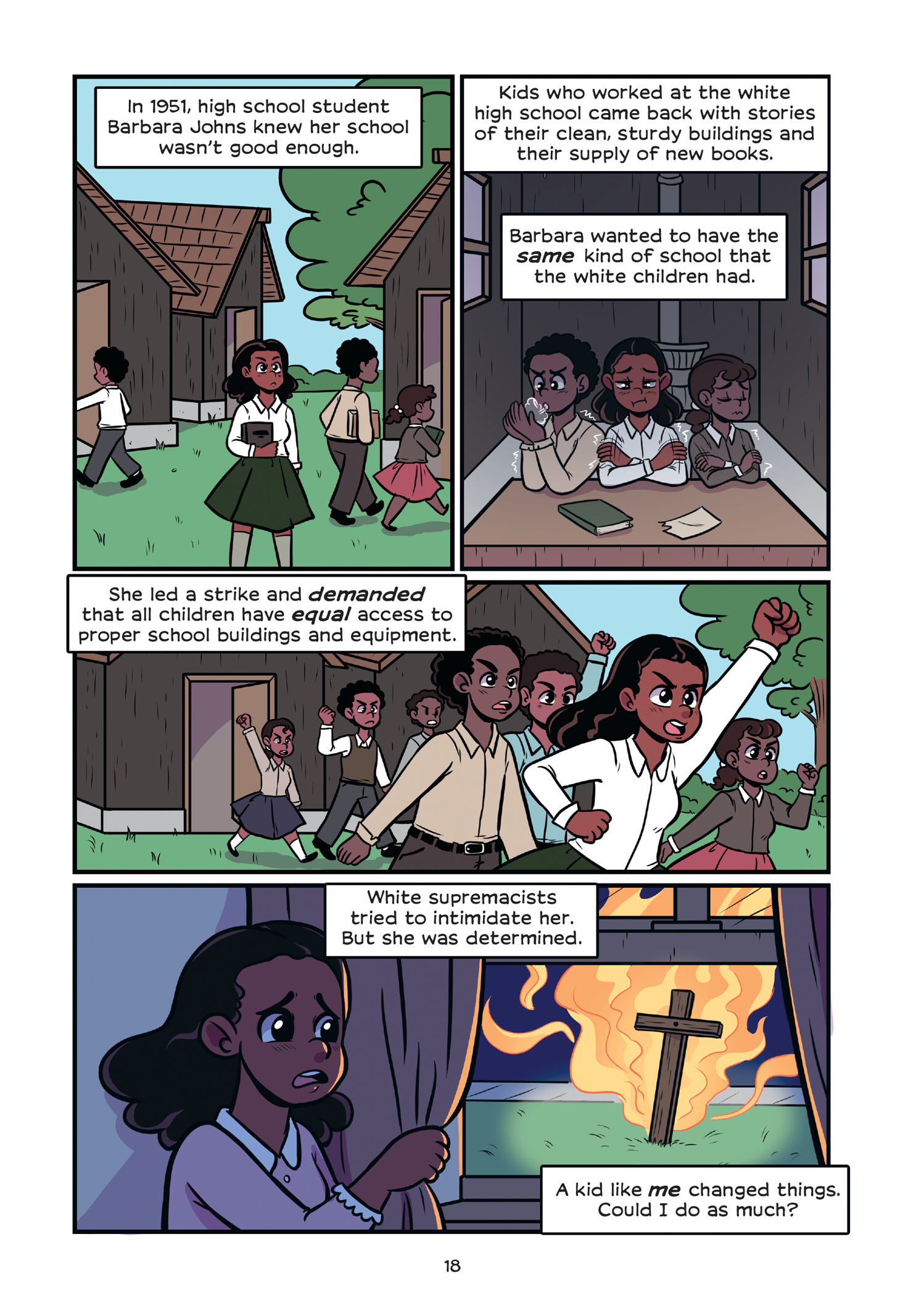 Read online History Comics comic -  Issue # Rosa Parks & Claudette Colvin - Civil Rights Heroes - 24