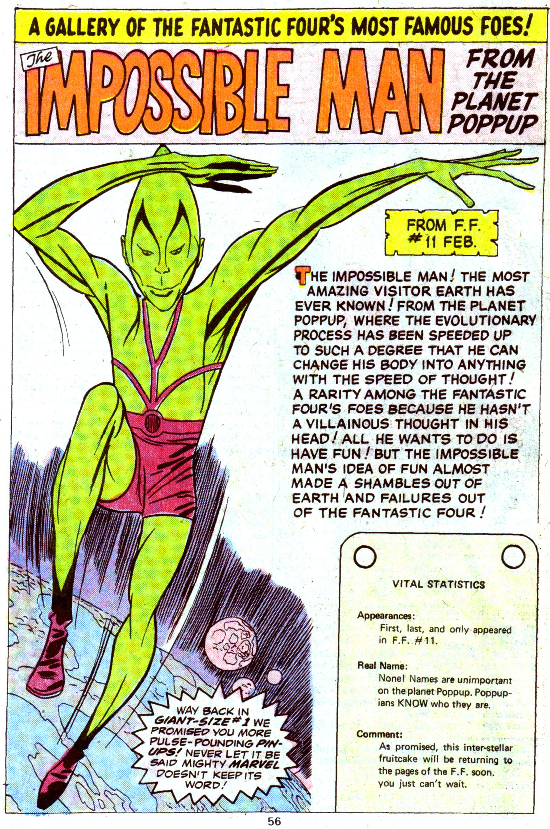 Read online Giant-Size Fantastic Four comic -  Issue #4 - 58