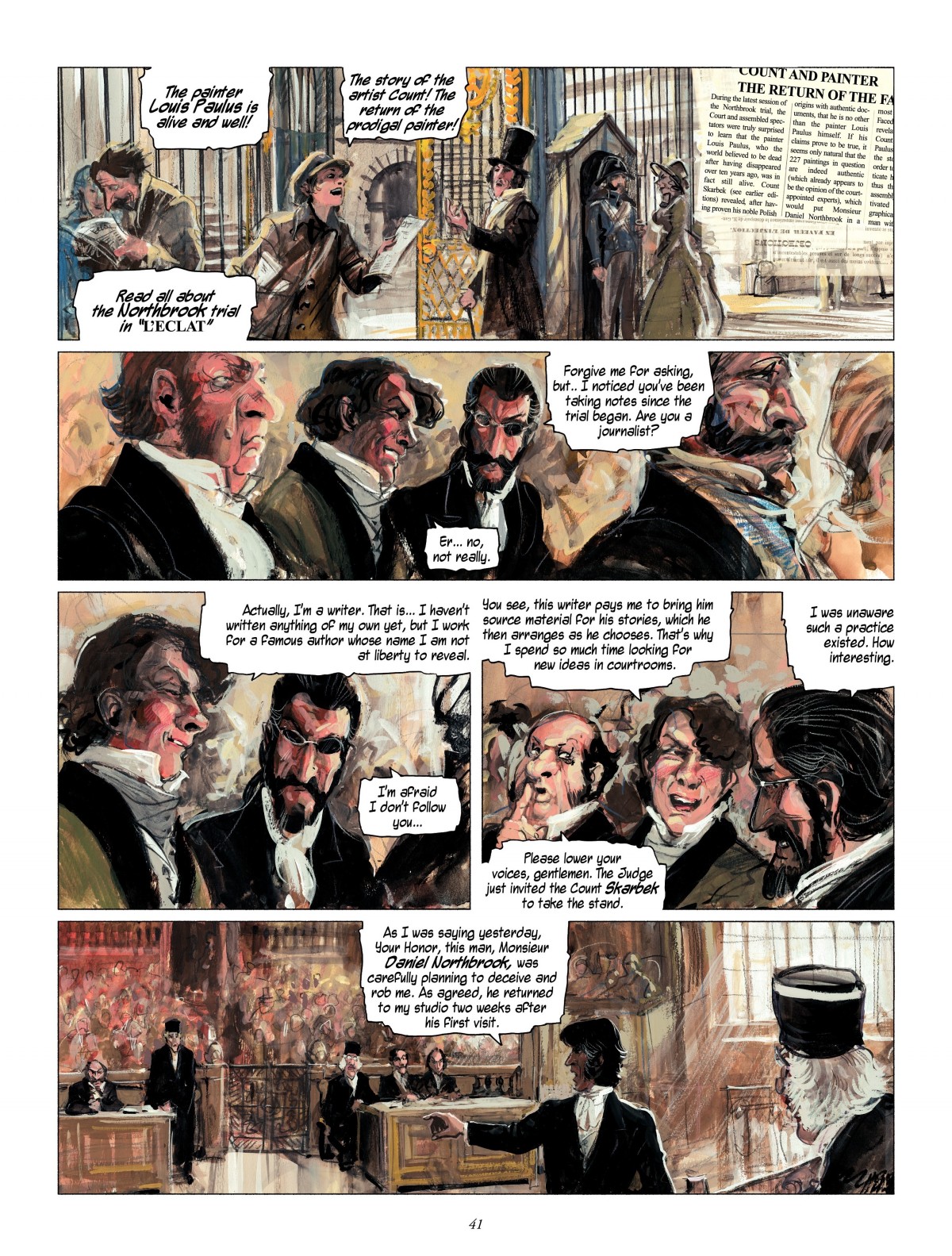 Read online The Revenge of Count Skarbek comic -  Issue #1 - 41