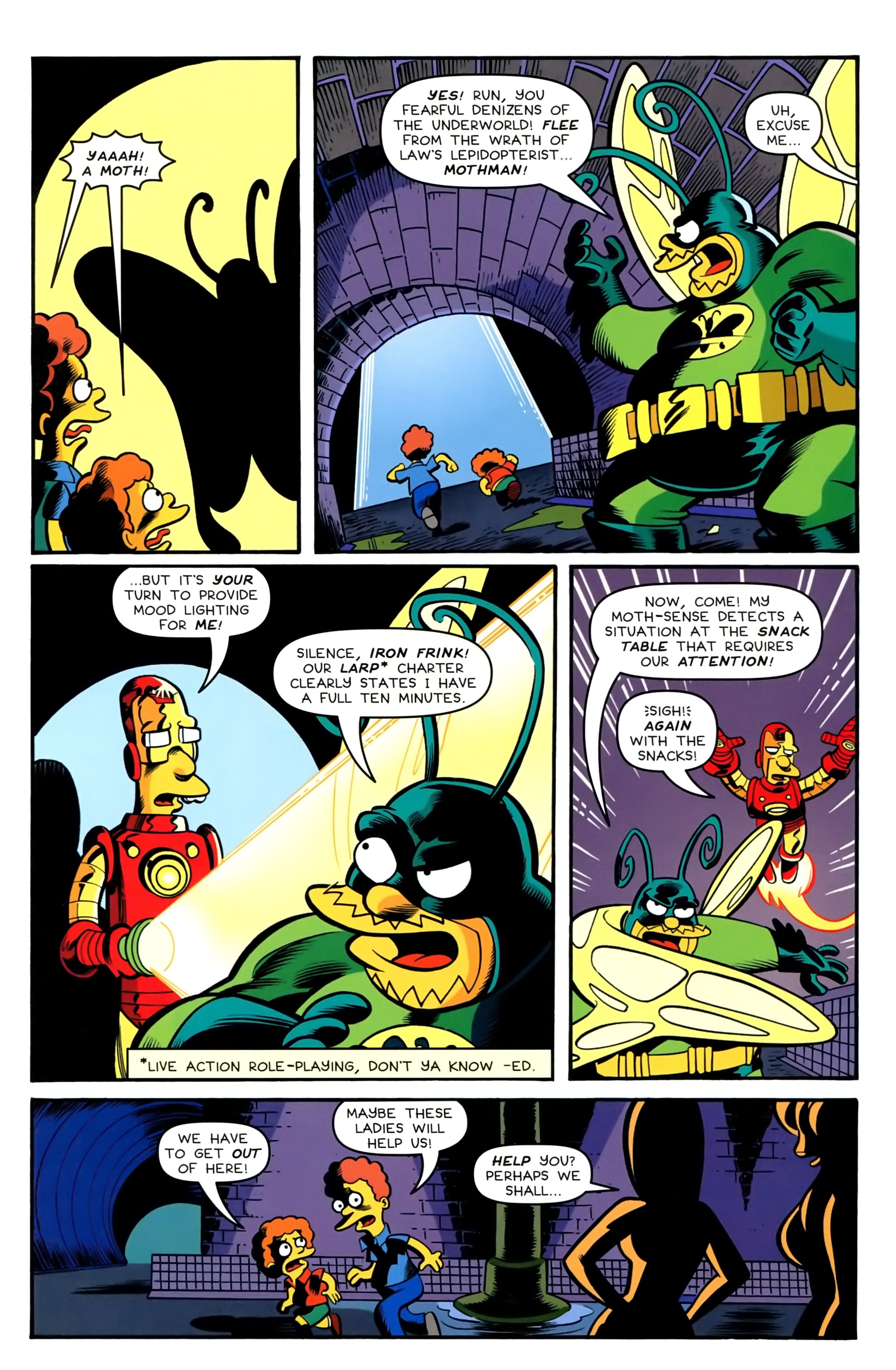 Read online Bongo Comics Free-For-All! comic -  Issue #2017 - 25