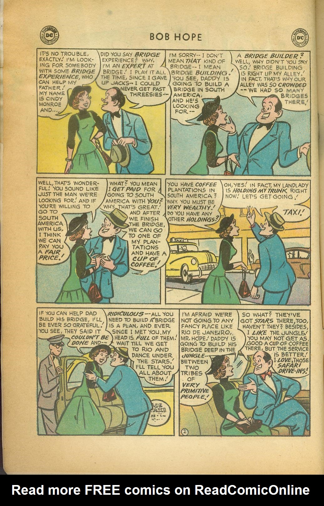 Read online The Adventures of Bob Hope comic -  Issue #38 - 4