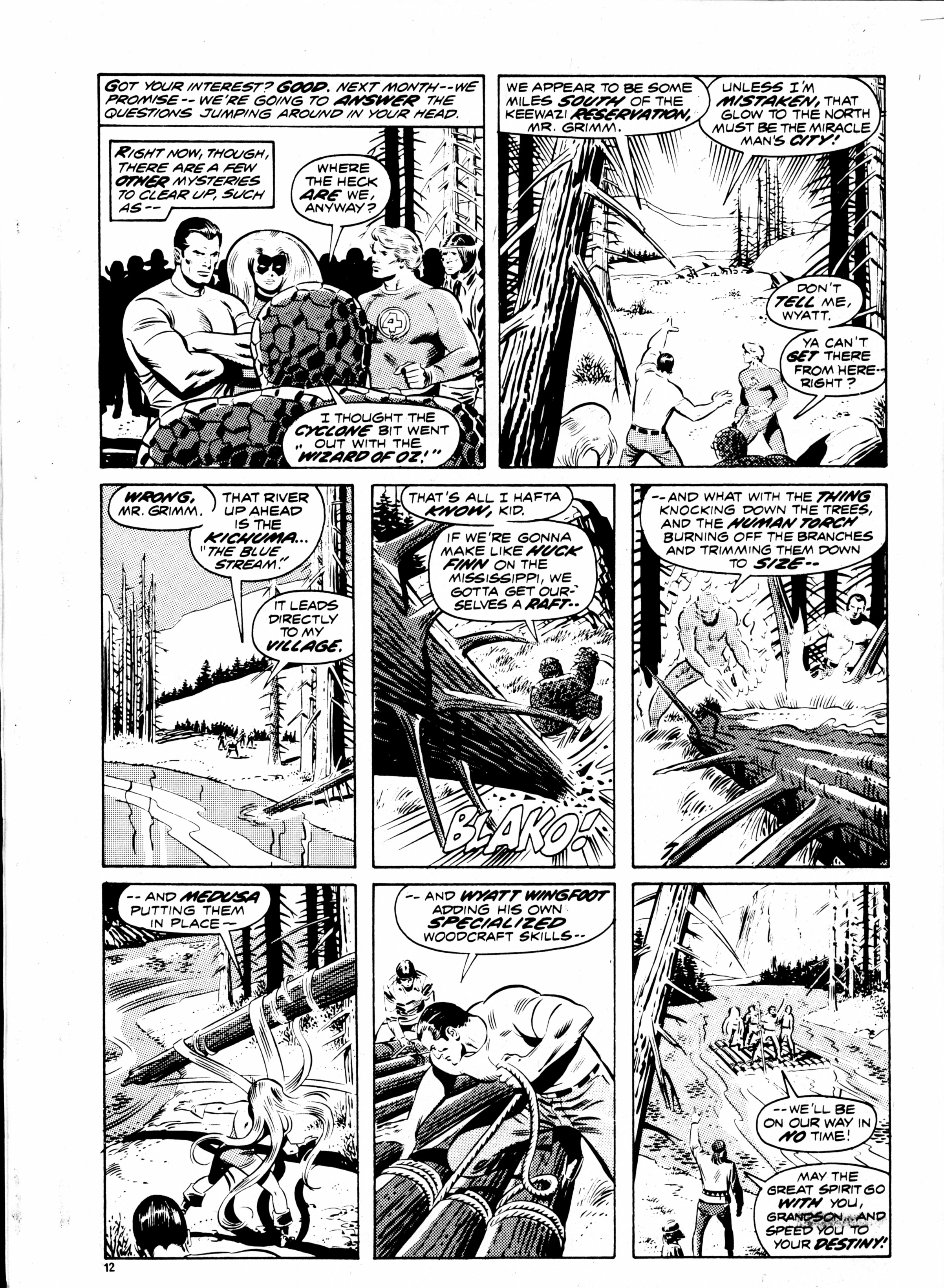 Read online Fantastic Four (1982) comic -  Issue #7 - 12
