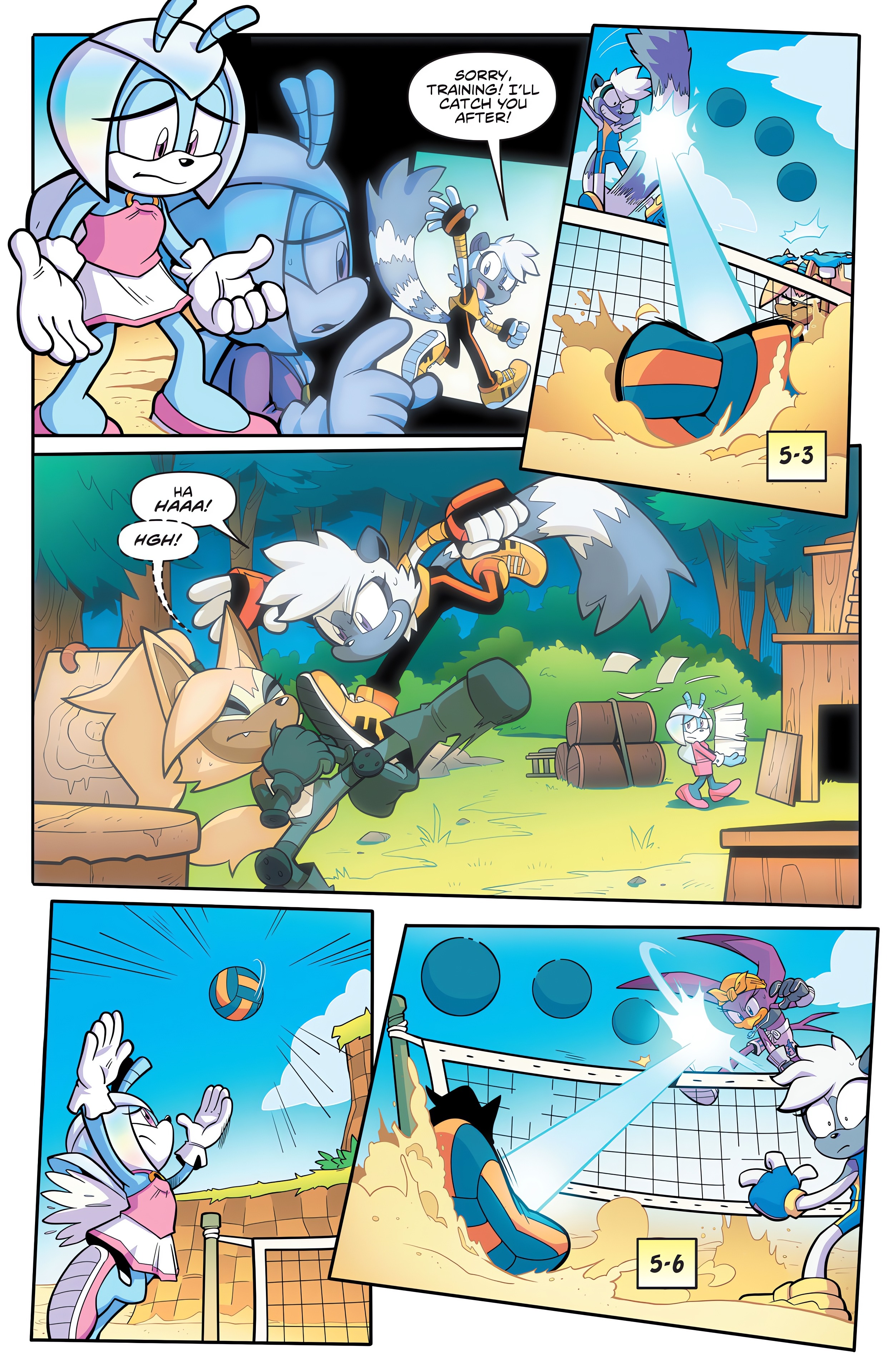 Read online IDW Endless Summer Sonic the Hedgehog comic -  Issue # Full - 16