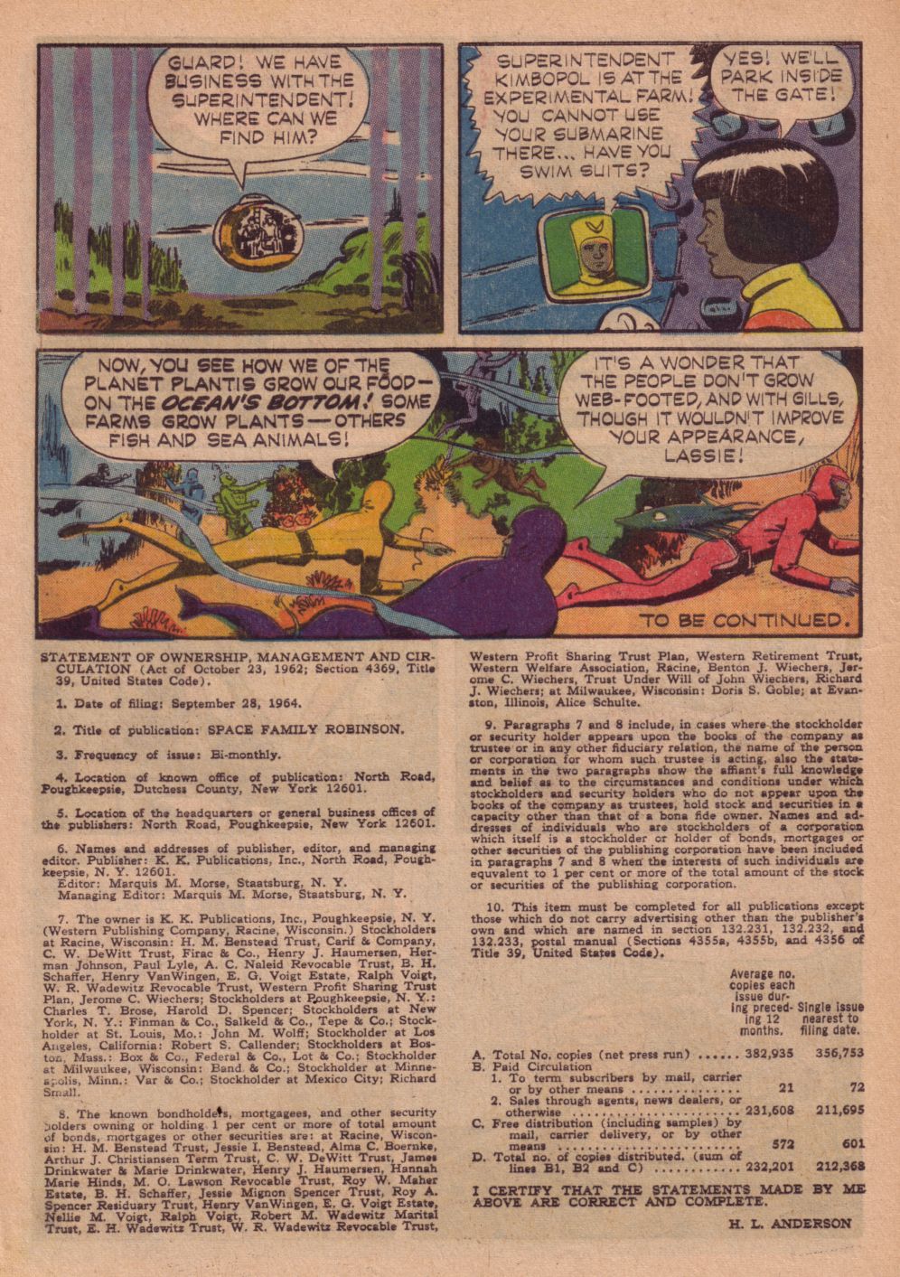 Read online Space Family Robinson comic -  Issue #12 - 32