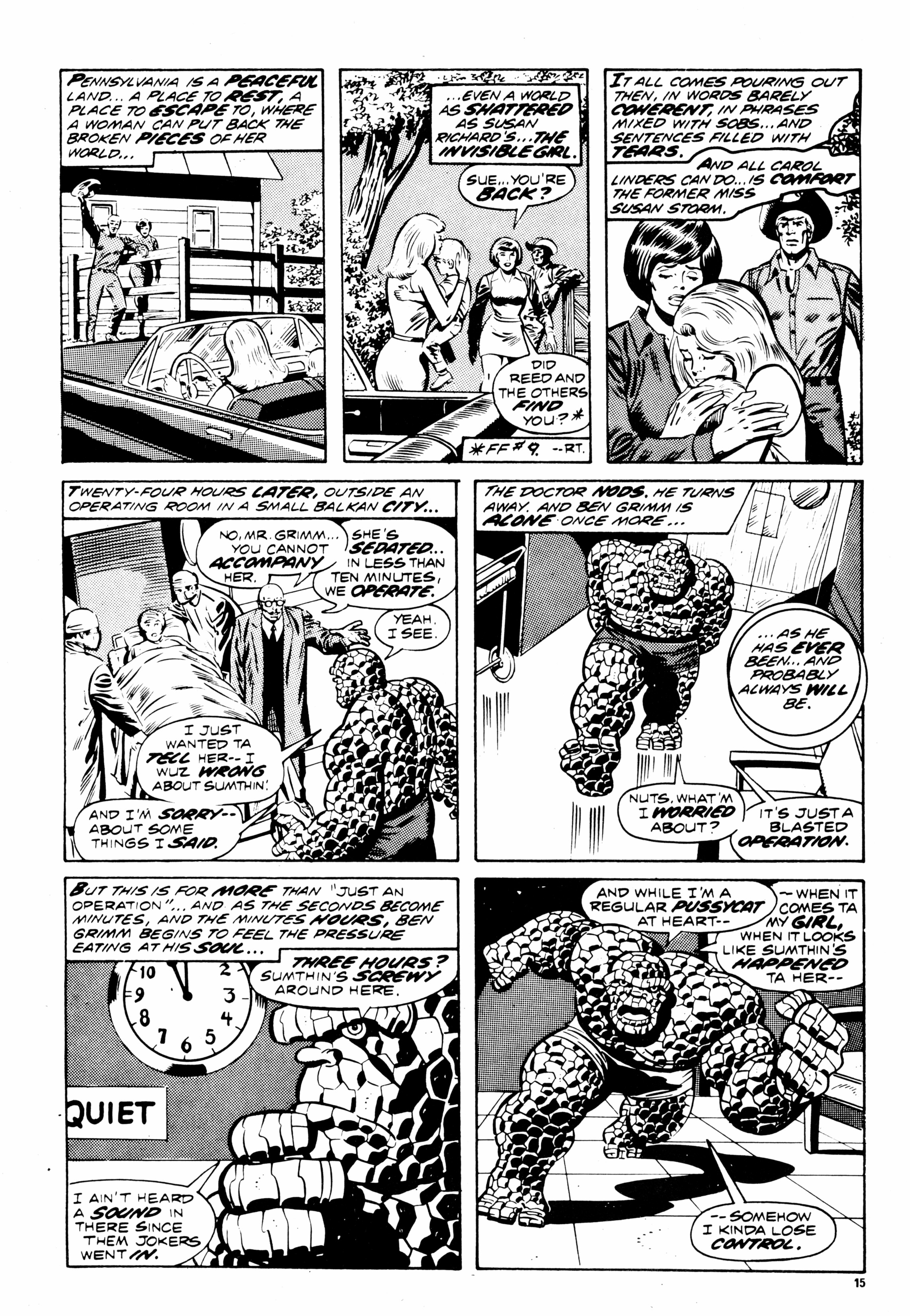 Read online Fantastic Four (1982) comic -  Issue #10 - 15