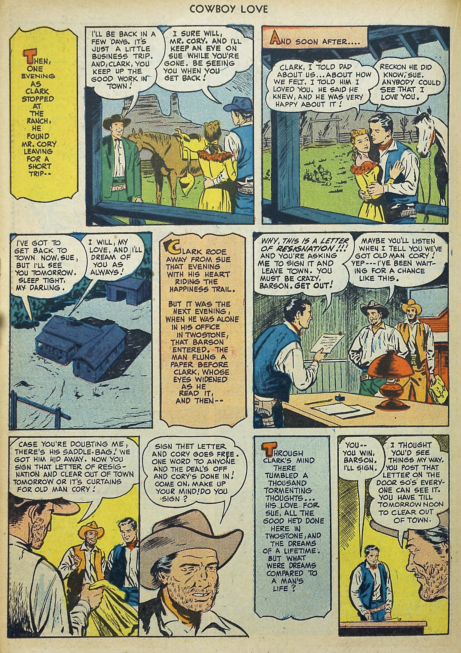 Read online Cowboy Love comic -  Issue #3 - 38