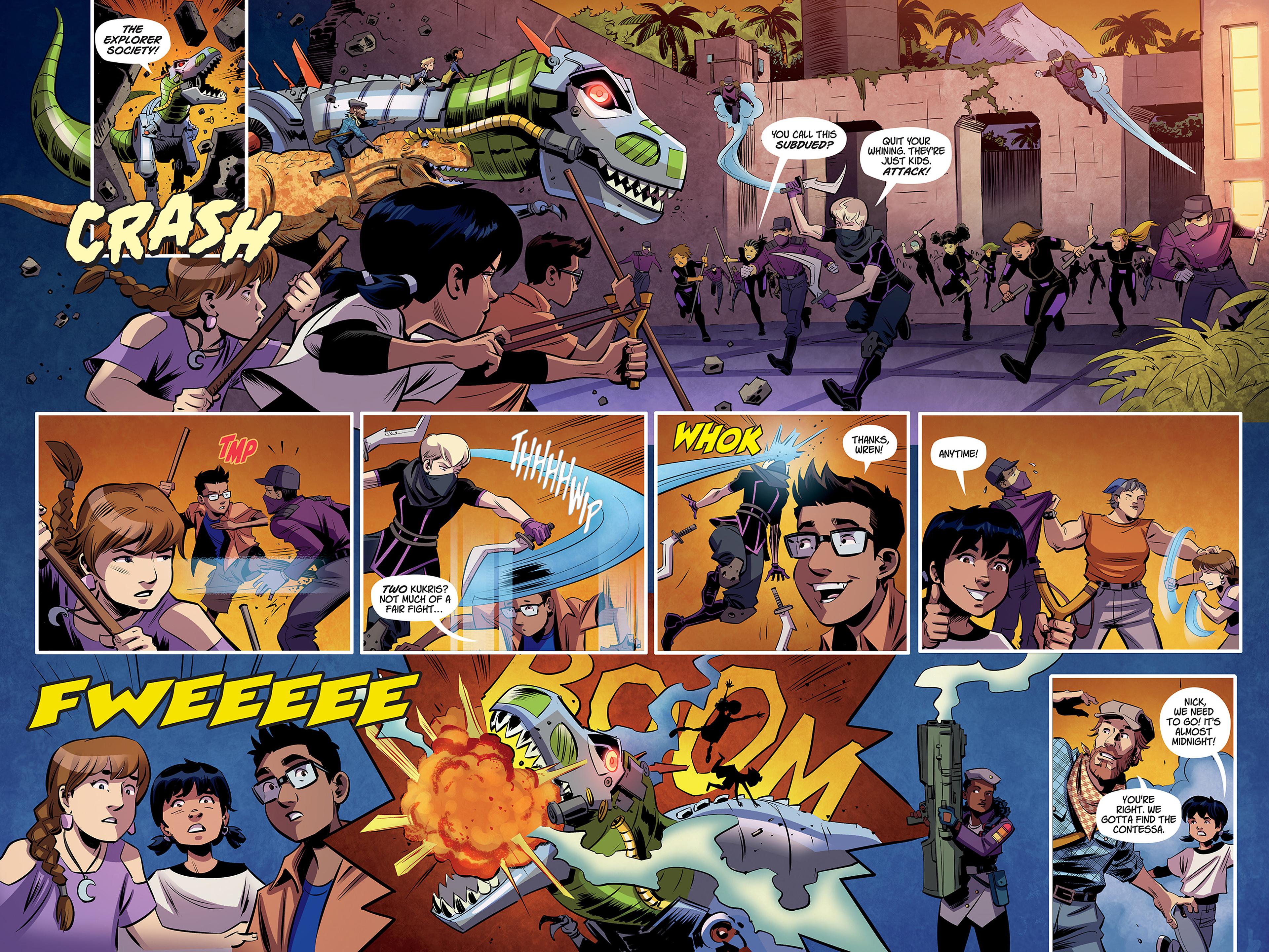 Read online Trackers Presents: Captain Nick & The Explorer Society - Compass of Mems comic -  Issue # TPB (Part 2) - 33