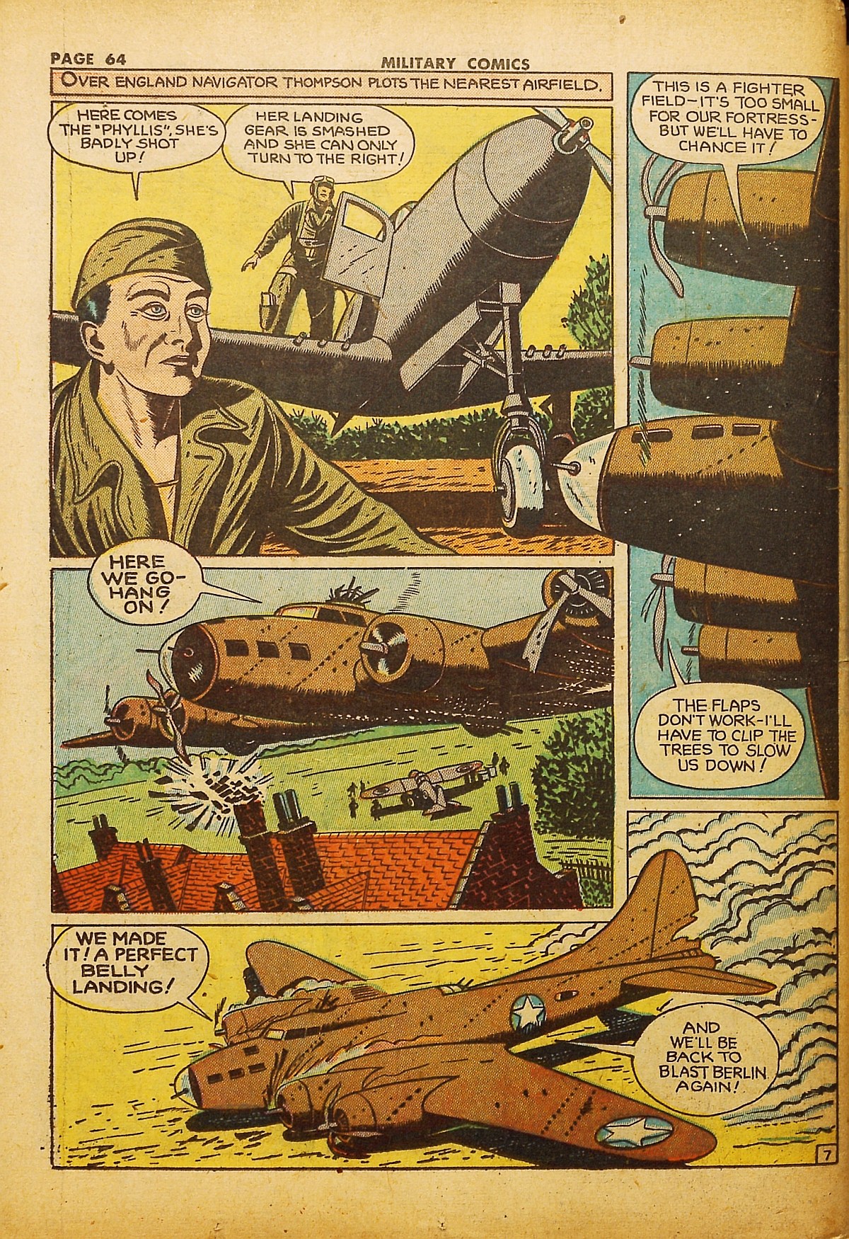 Read online Military Comics comic -  Issue #21 - 66