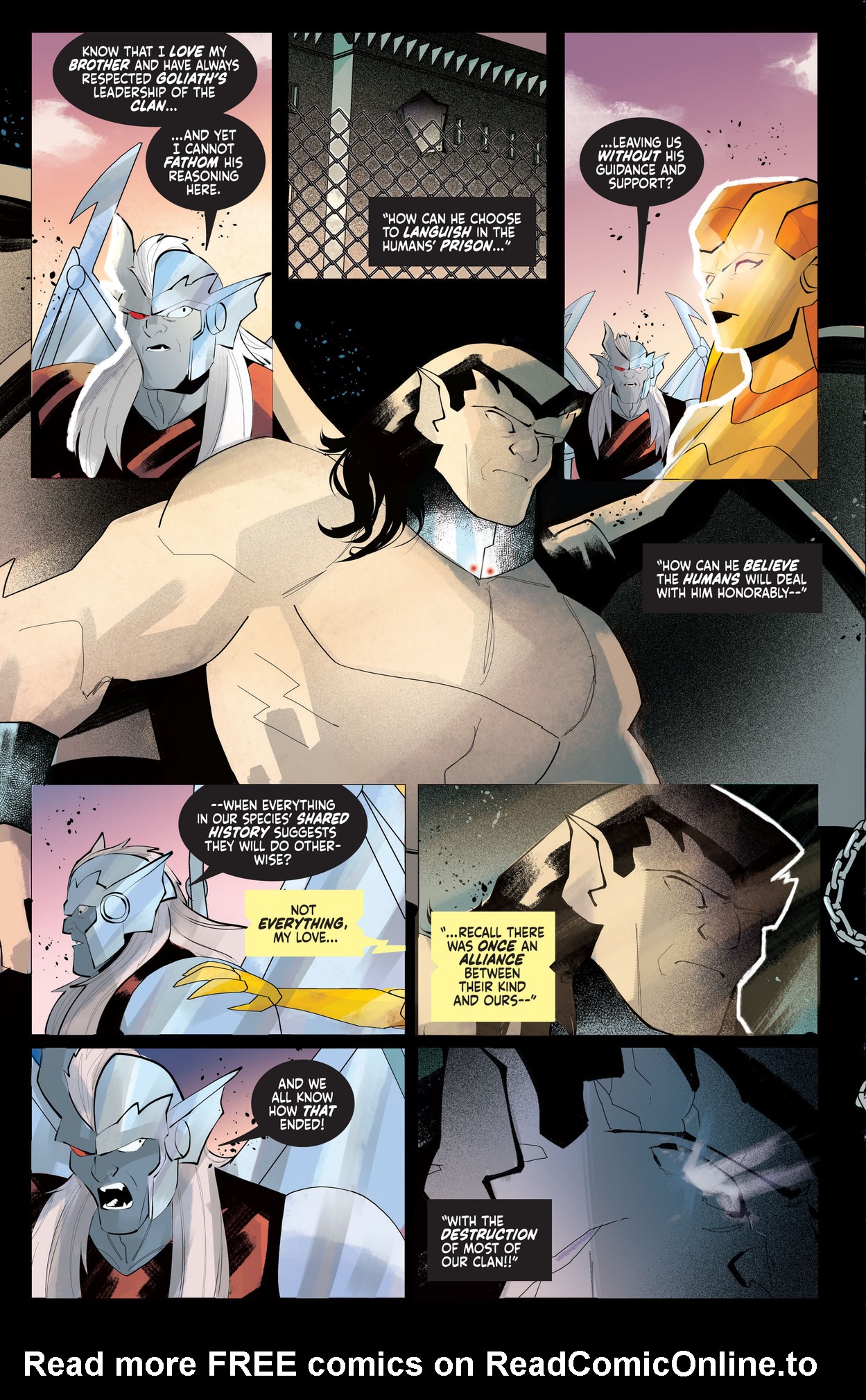 Read online Gargoyles (2022) comic -  Issue #8 - 9