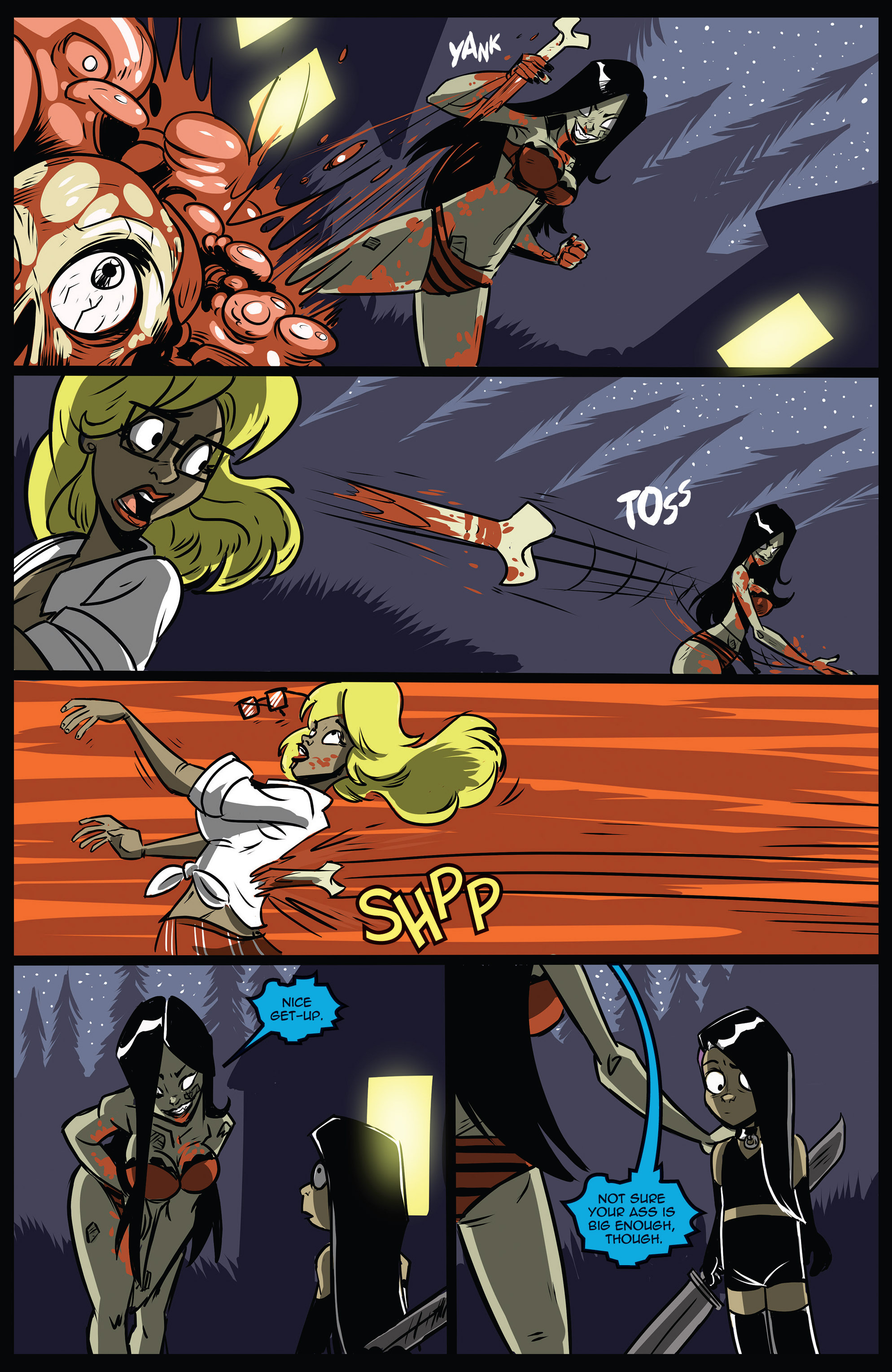 Read online Zombie Tramp Halloween Special comic -  Issue # Full - 27