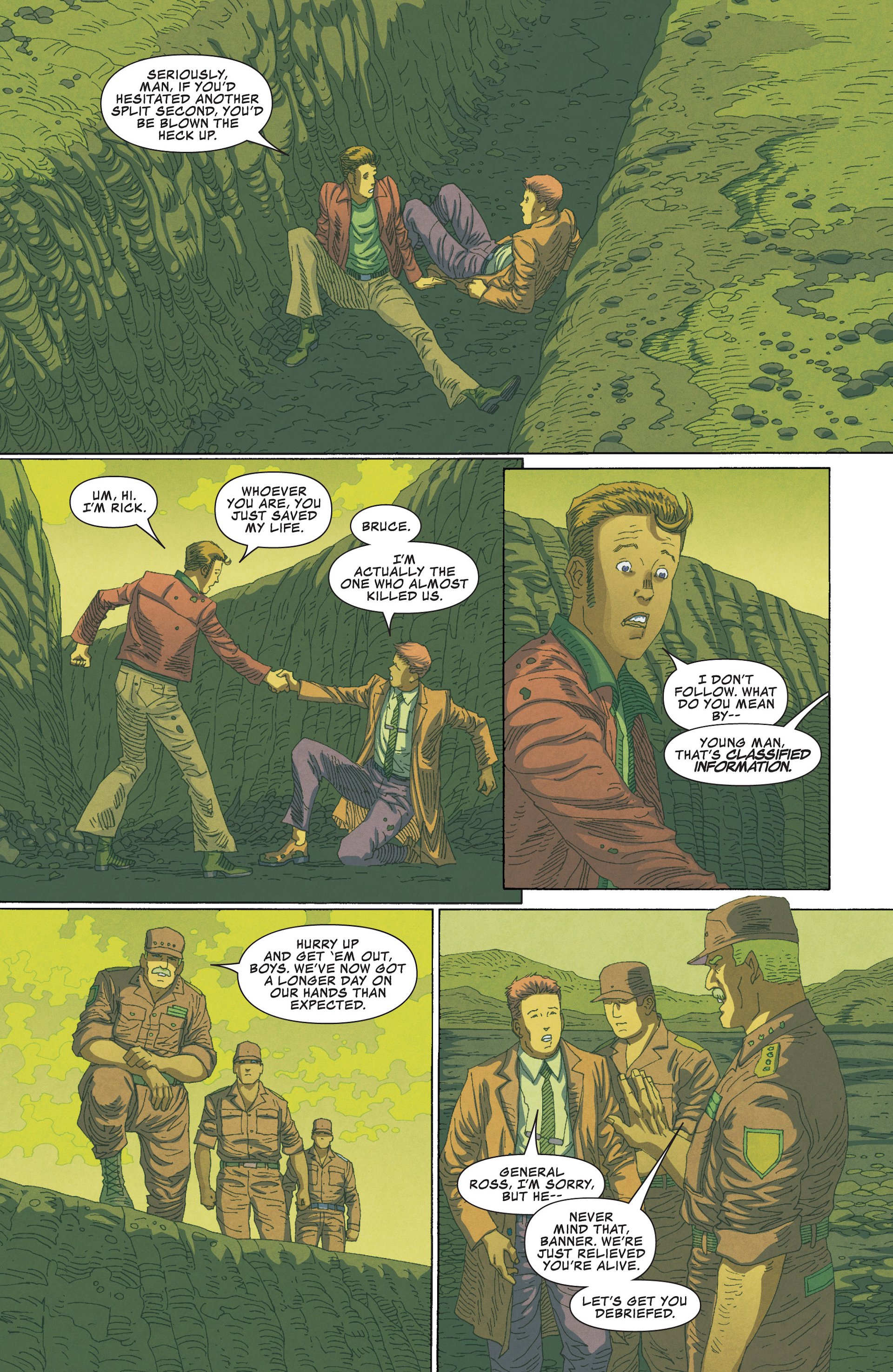 Read online Marvel Knights: Hulk comic -  Issue #3 - 12