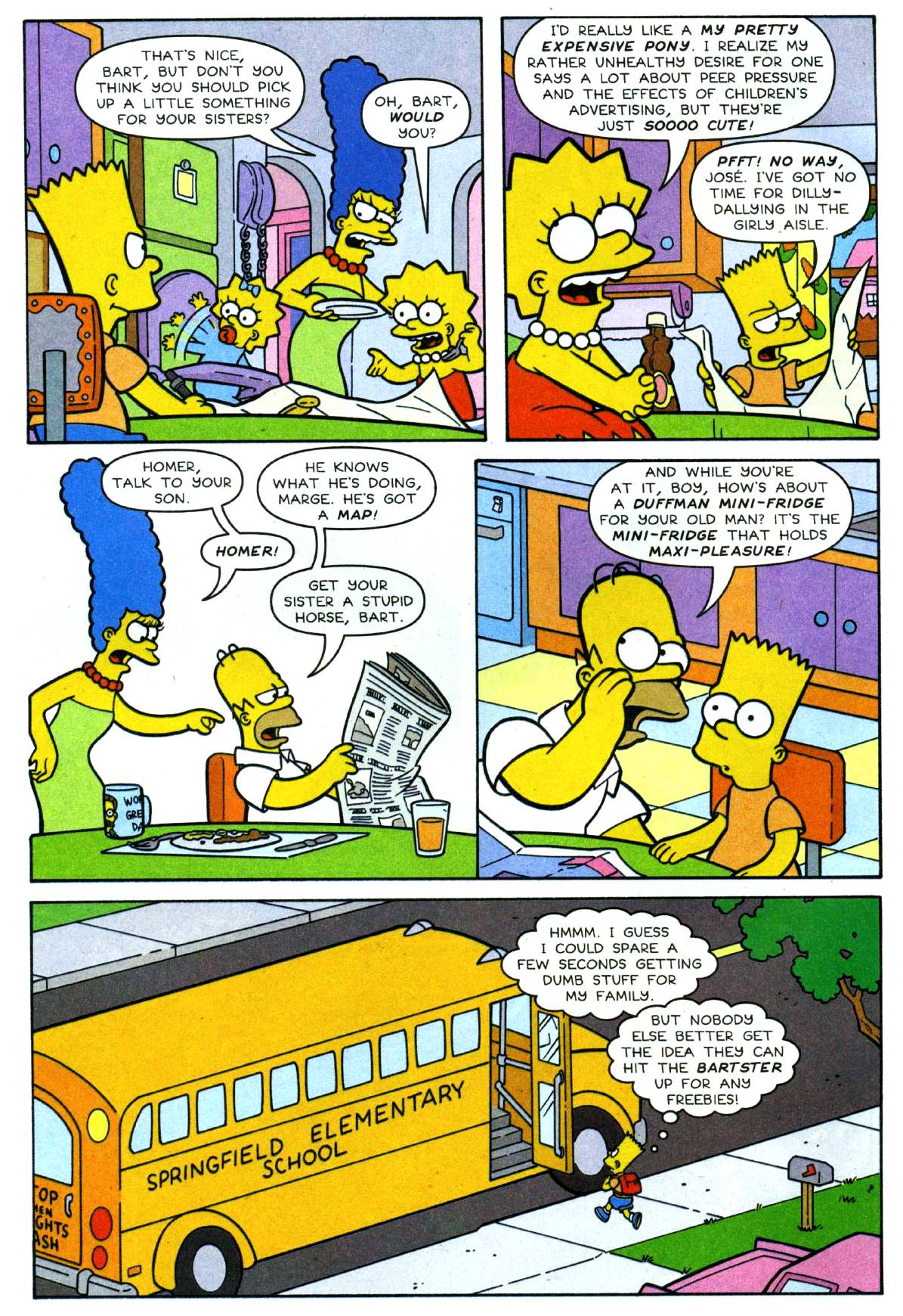 Read online Bongo Comics Free-For-All! comic -  Issue #2007 - 6