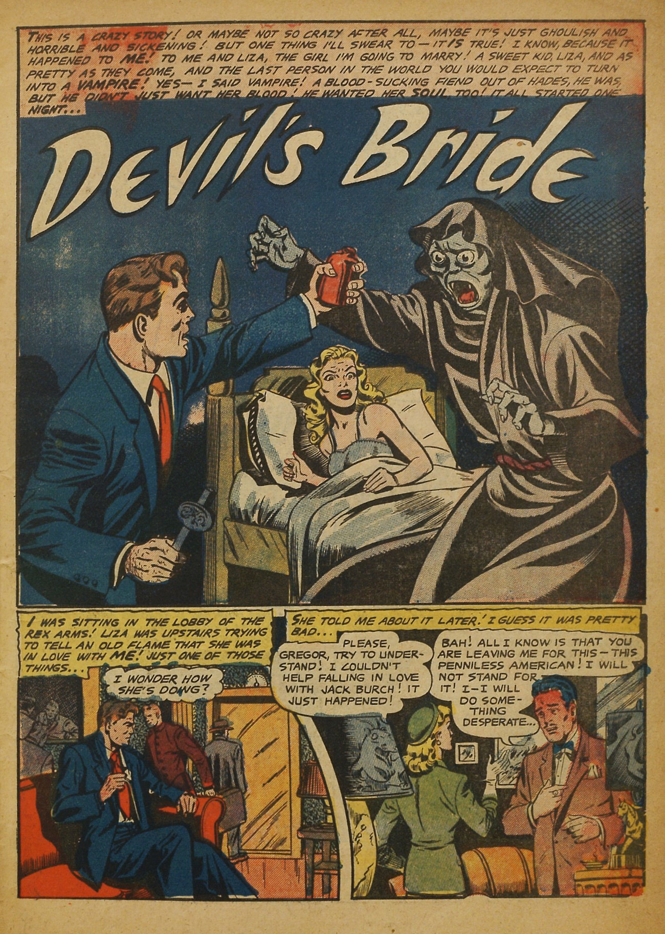Read online Haunted Thrills comic -  Issue #16 - 5