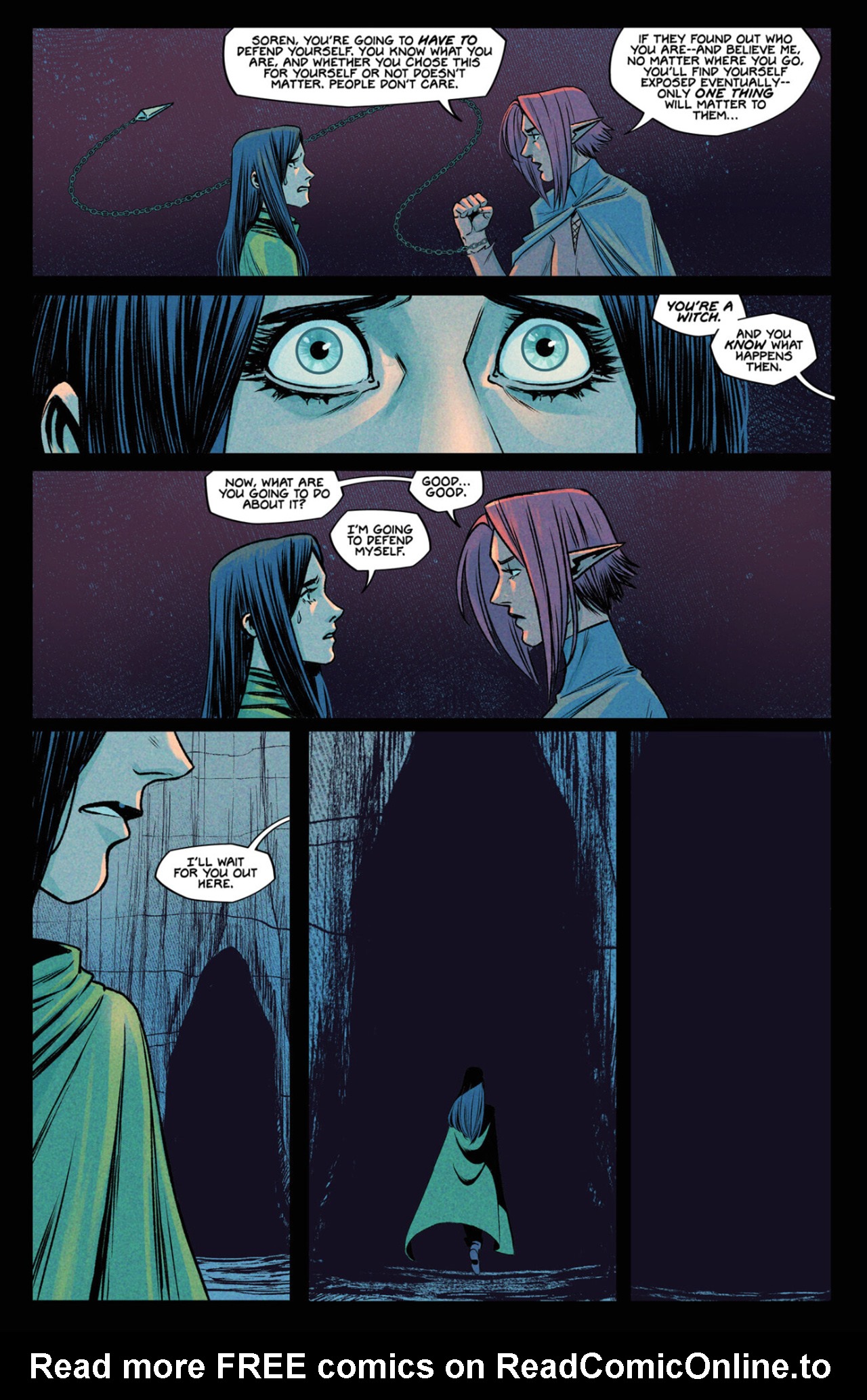 Read online Queen of Swords: A Barbaric Story comic -  Issue #2 - 4