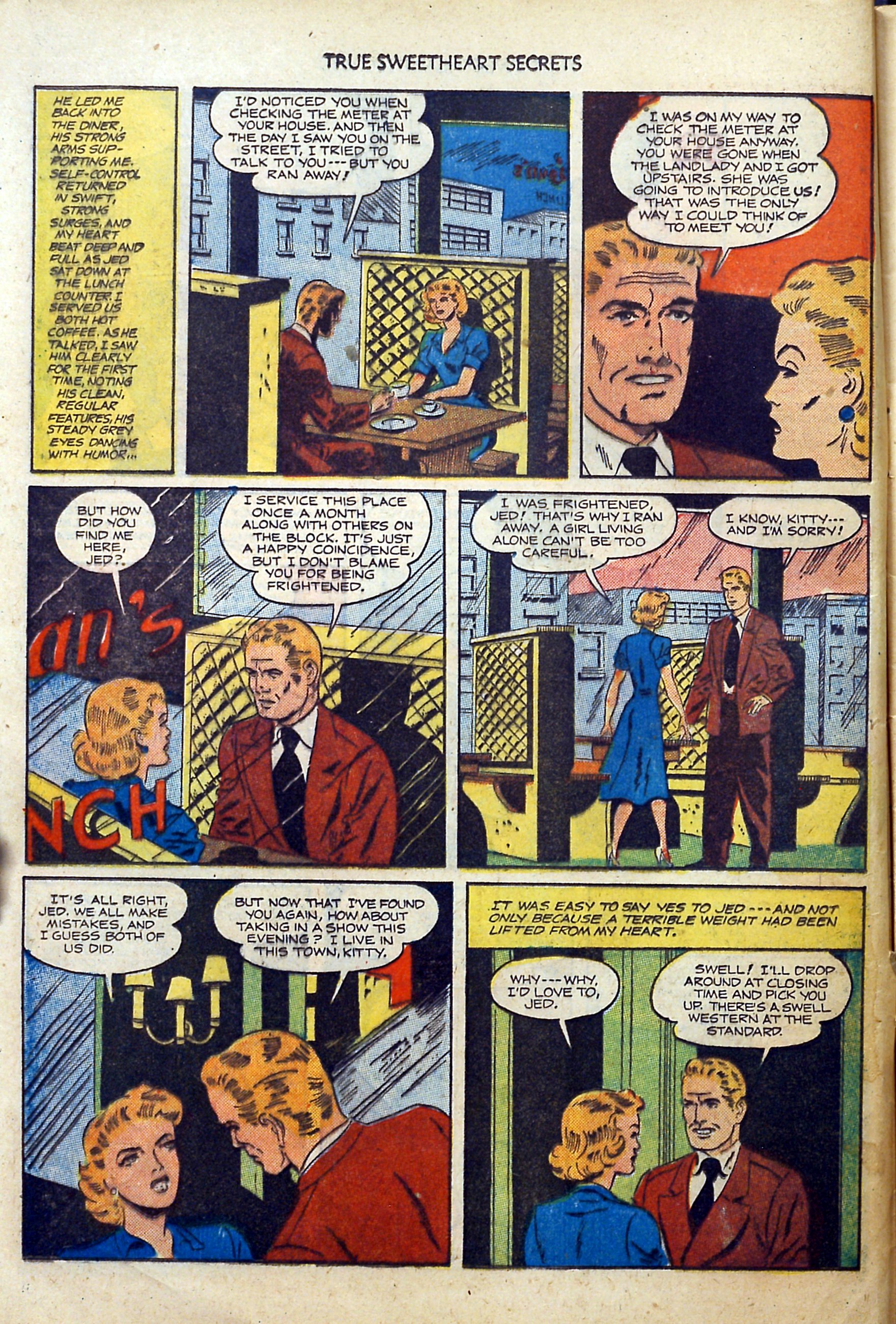 Read online True Sweetheart Secrets comic -  Issue #2 - 8