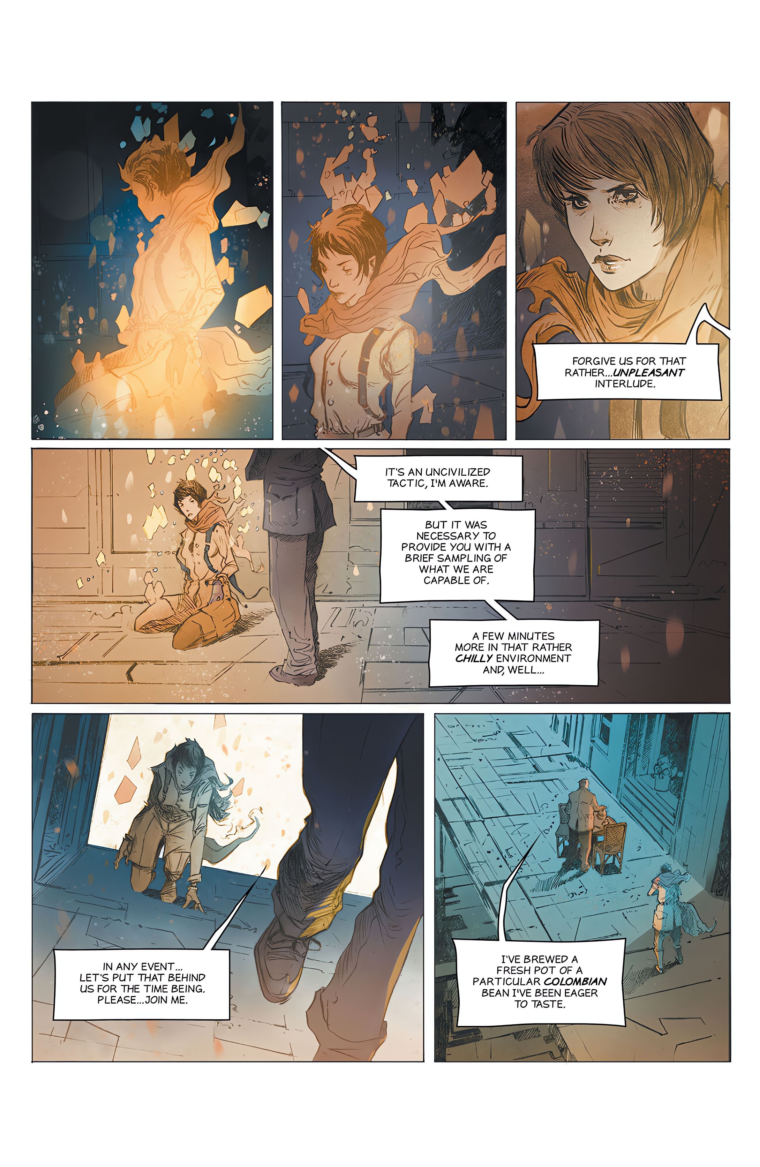 Read online Hexagon Bridge comic -  Issue #1 - 8