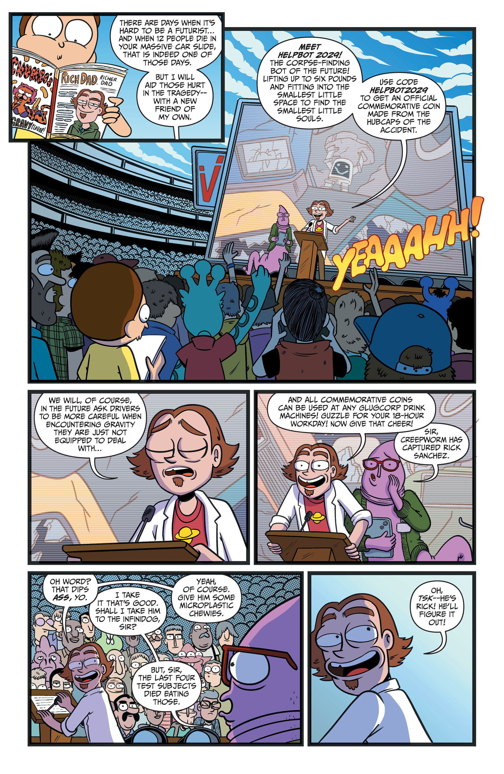 Read online Rick and Morty (2023) comic -  Issue #4 - 8