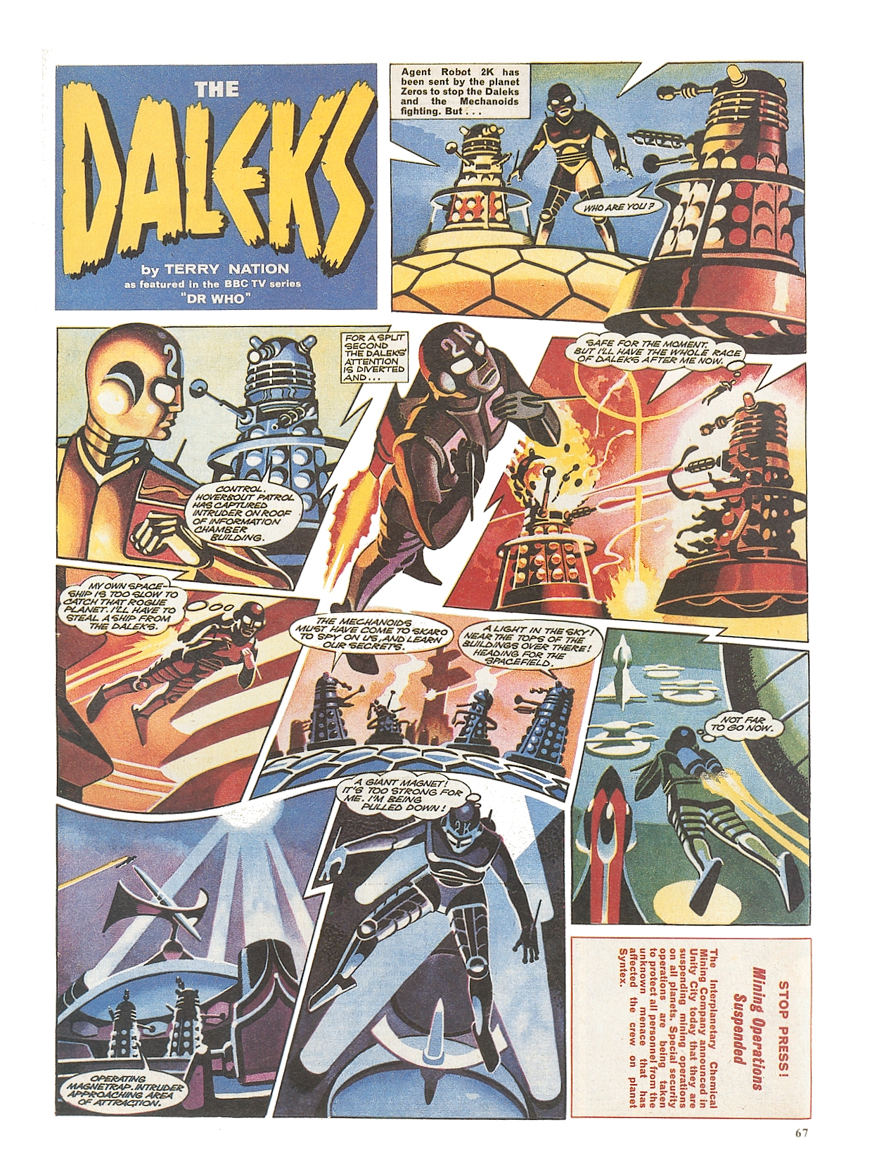 Read online Dalek Chronicles comic -  Issue # TPB - 67