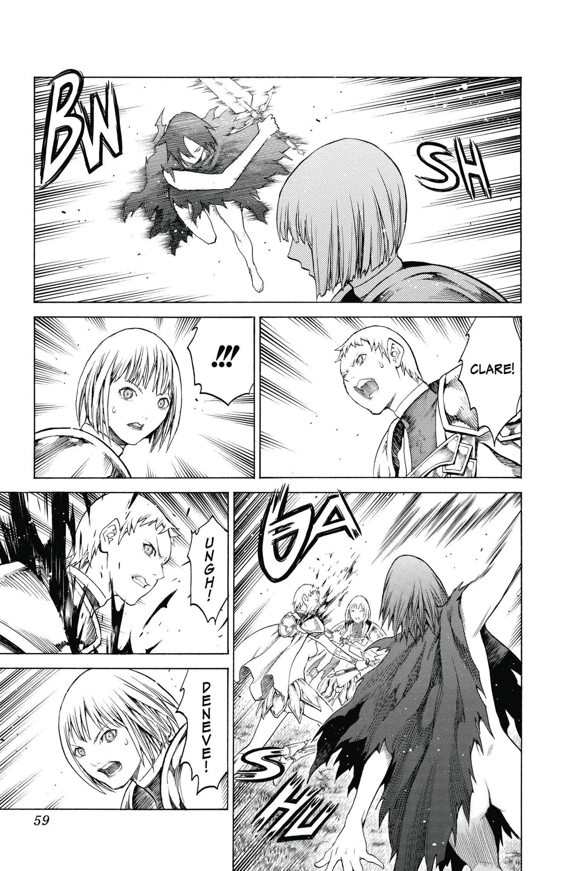 Read online Claymore comic -  Issue #26 - 53