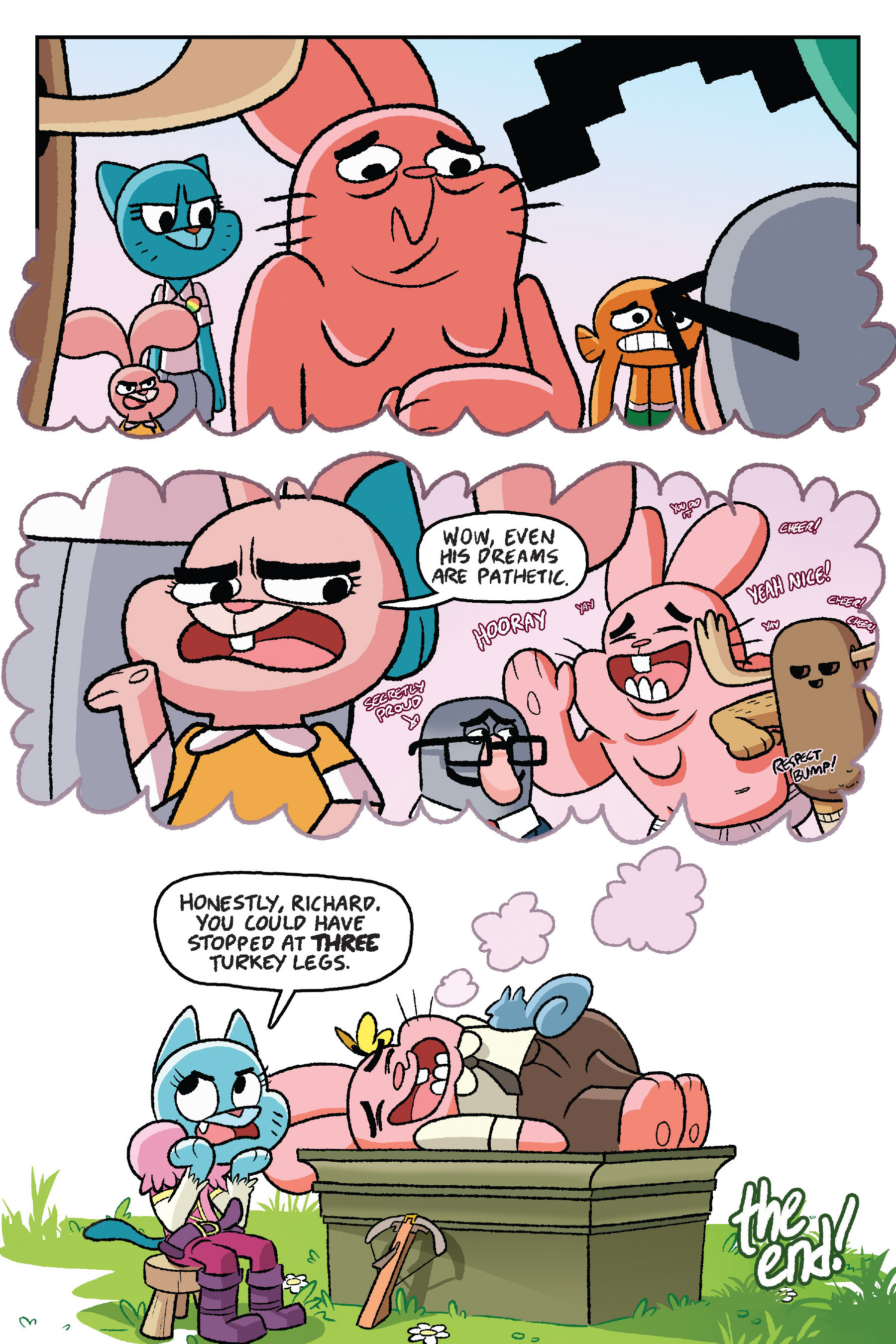 Read online The Amazing World of Gumball: Fairy Tale Trouble comic -  Issue # Full - 159