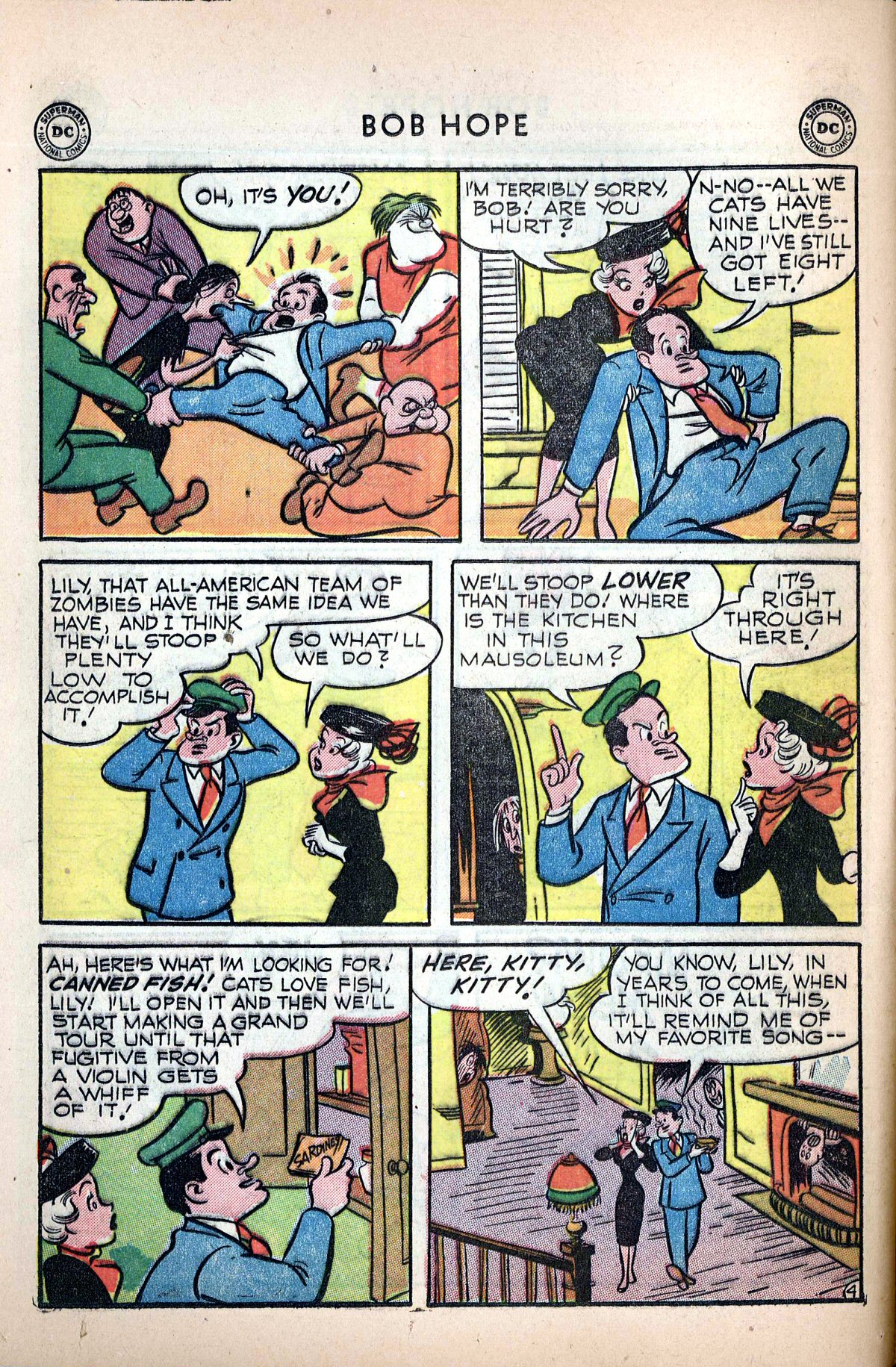 Read online The Adventures of Bob Hope comic -  Issue #9 - 20