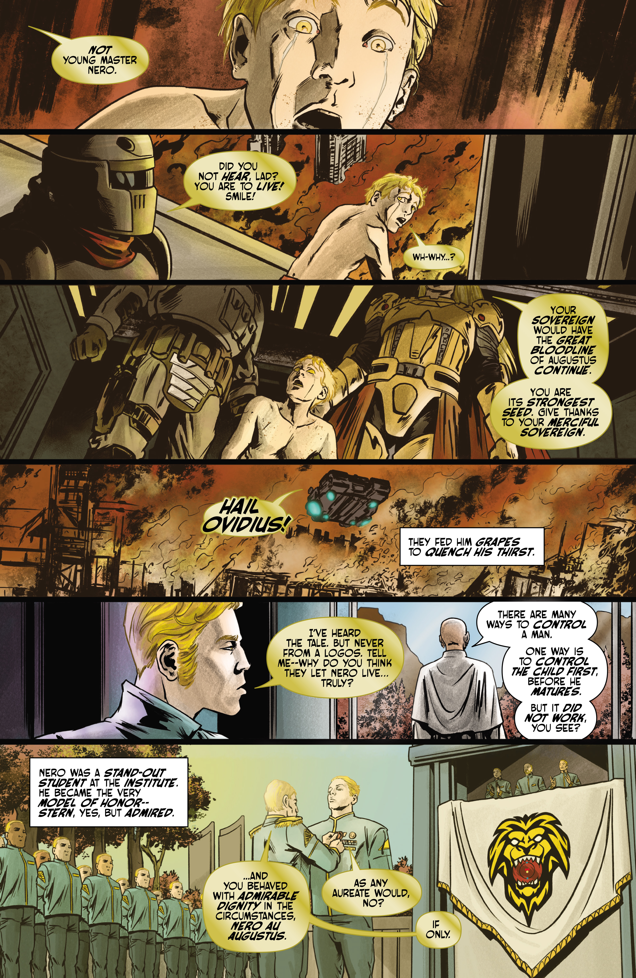 Read online Pierce Brown's Red Rising: Sons of Ares: Forbidden Song comic -  Issue # TPB - 16