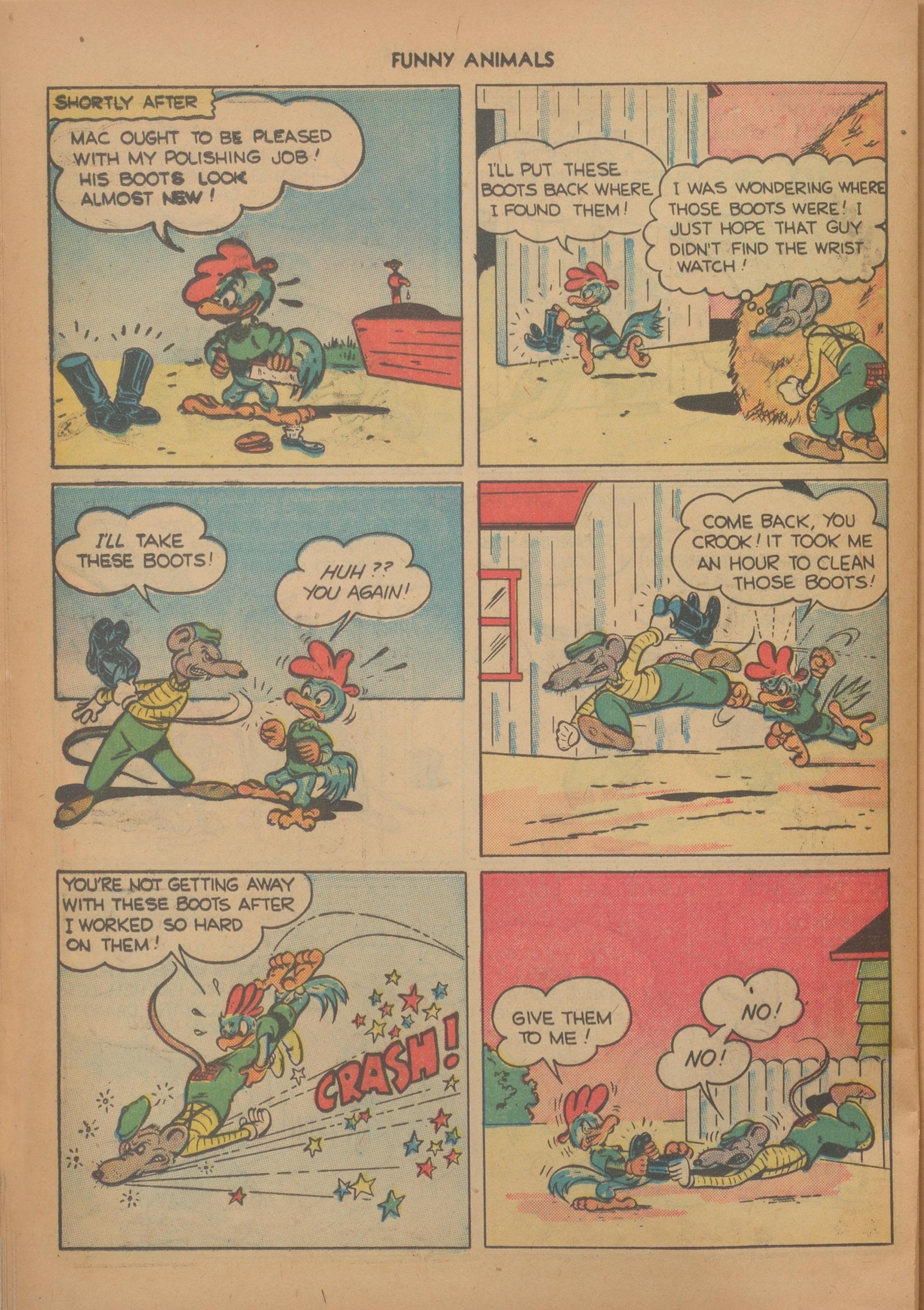 Read online Fawcett's Funny Animals comic -  Issue #63 - 24
