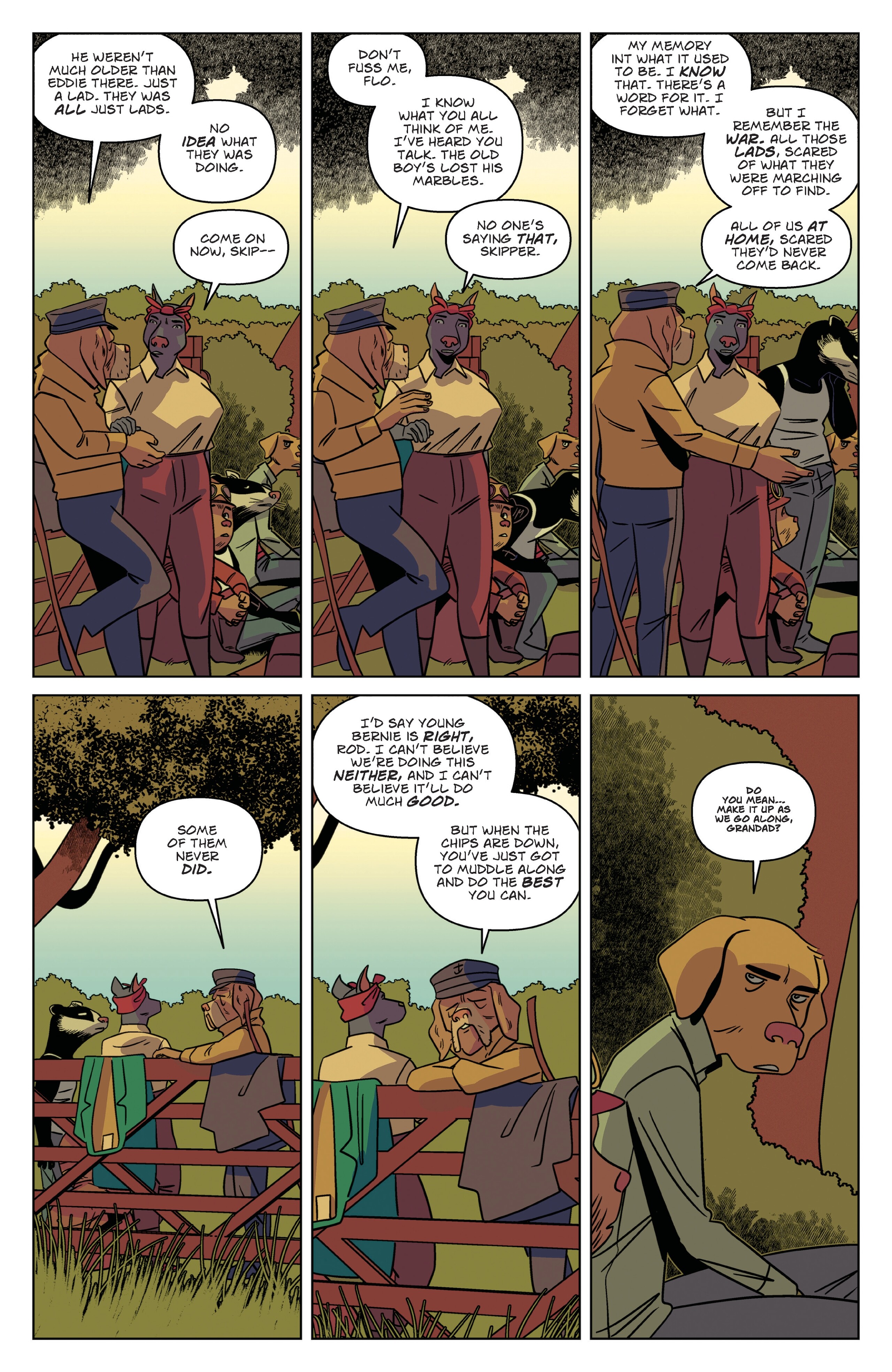 Read online Wild's End (2023) comic -  Issue #4 - 5