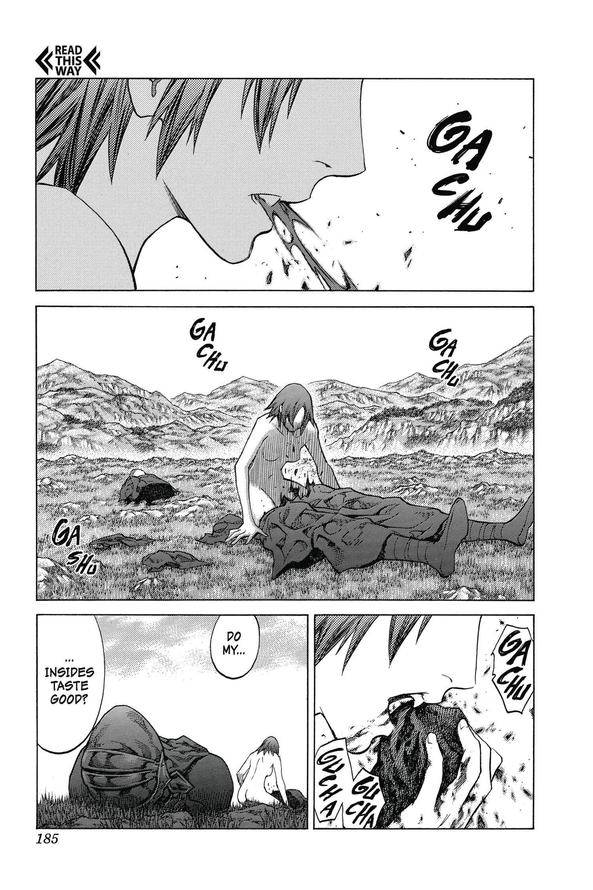 Read online Claymore comic -  Issue #25 - 165