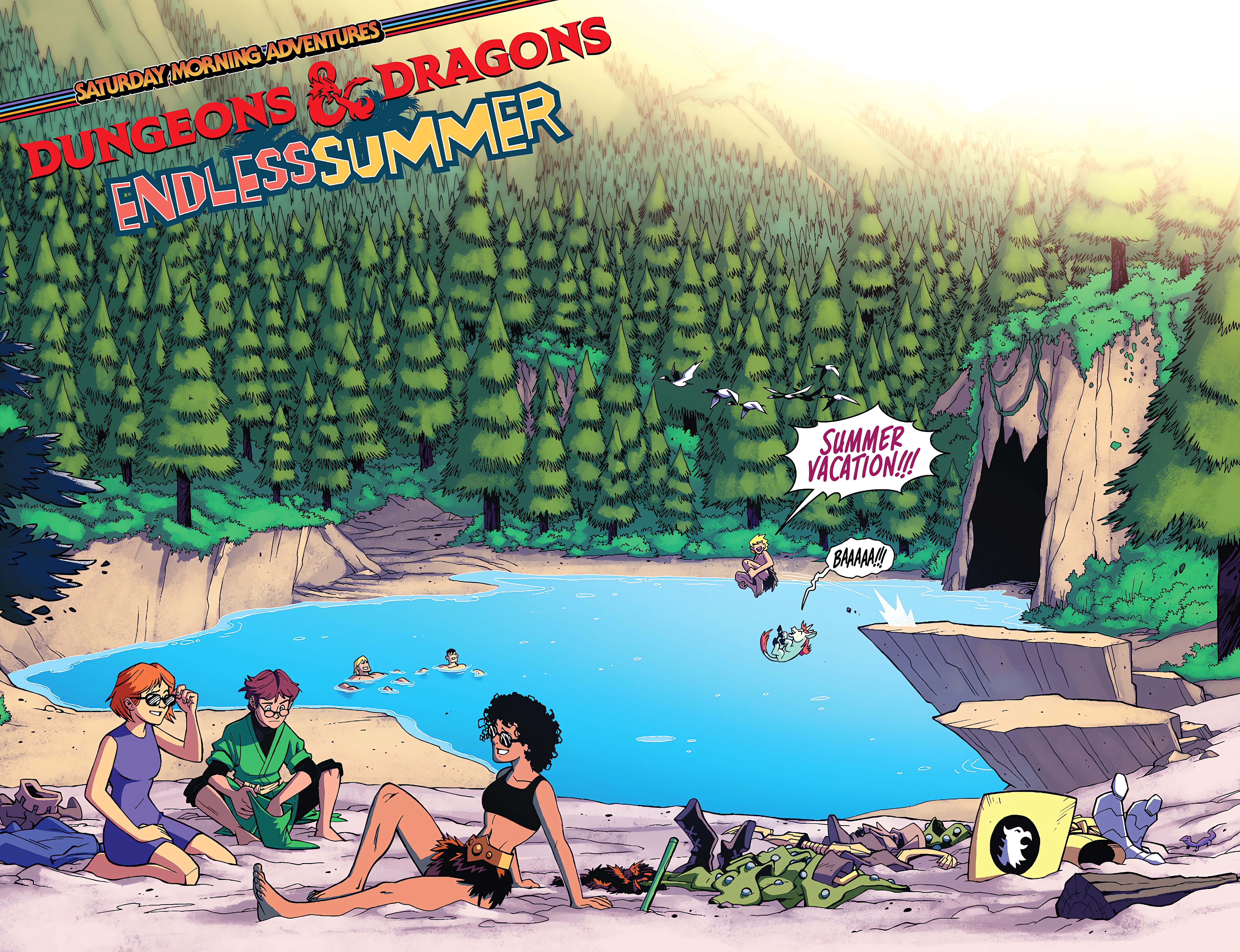 Read online IDW Endless - Summer Dungeons and Dragons: Saturday Morning Adventures comic -  Issue # Full - 8