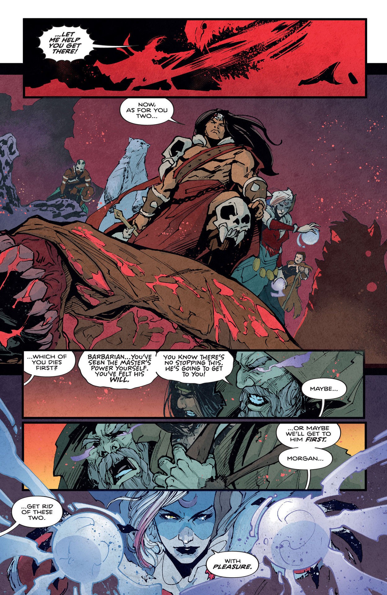 Read online The Mighty Barbarians comic -  Issue #4 - 20