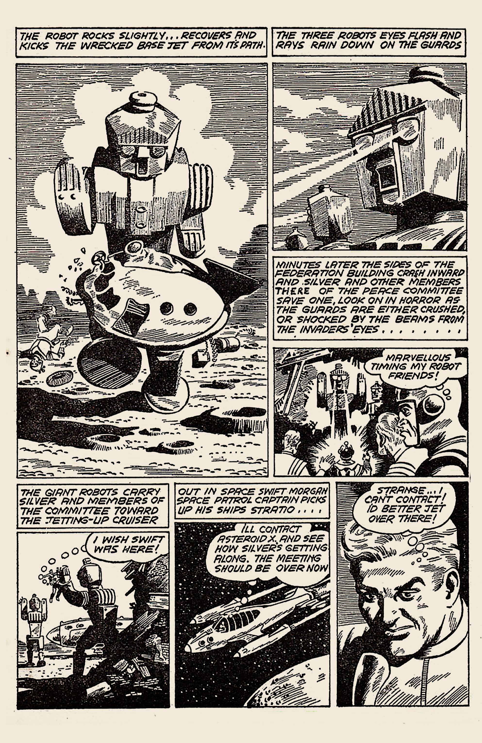 Read online J. Werner presents Classic Pulp comic -  Issue # Robots - 18
