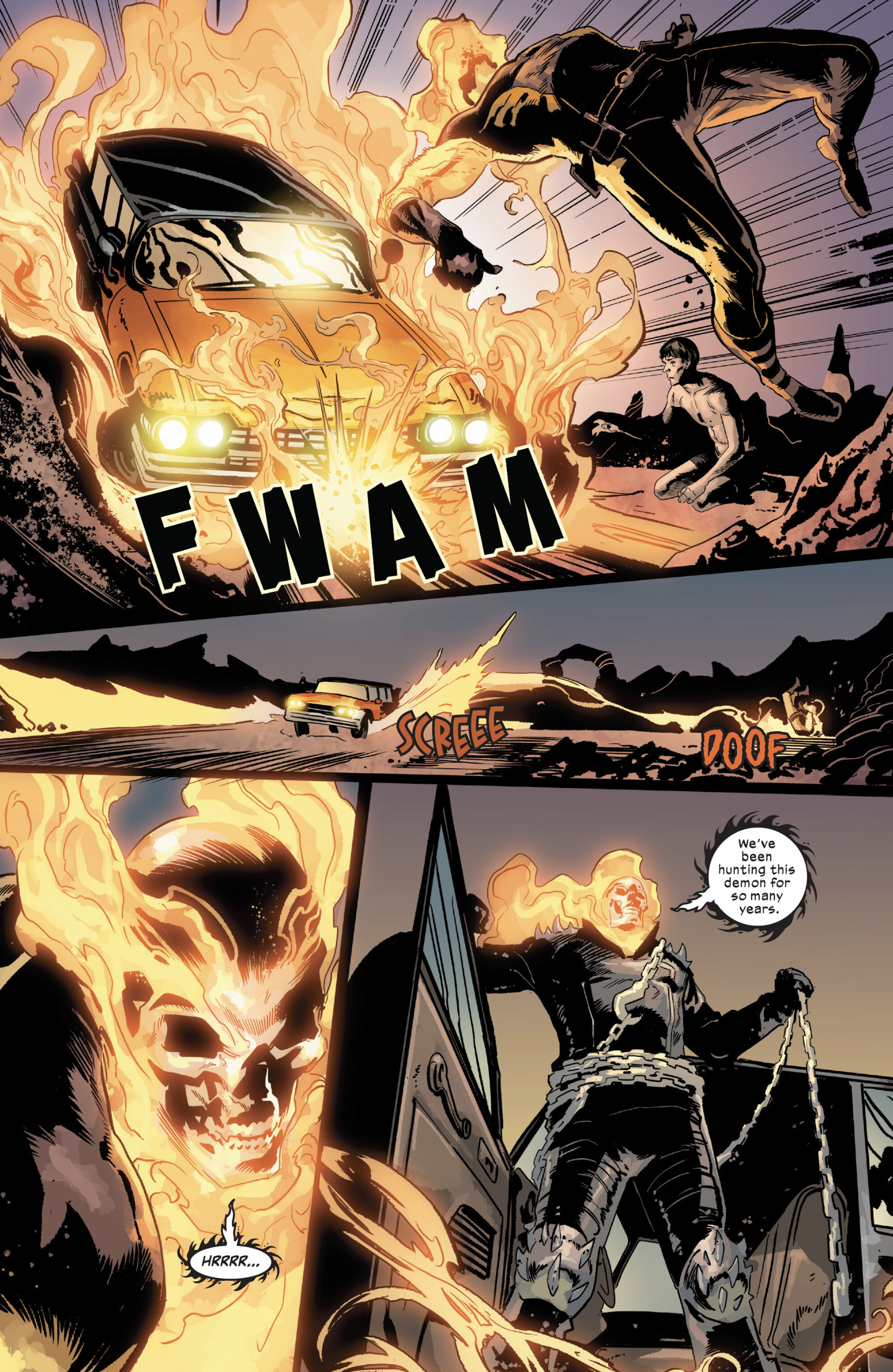 Read online Ghost Rider/Wolverine: Weapons of Vengeance Omega comic -  Issue #1 - 22