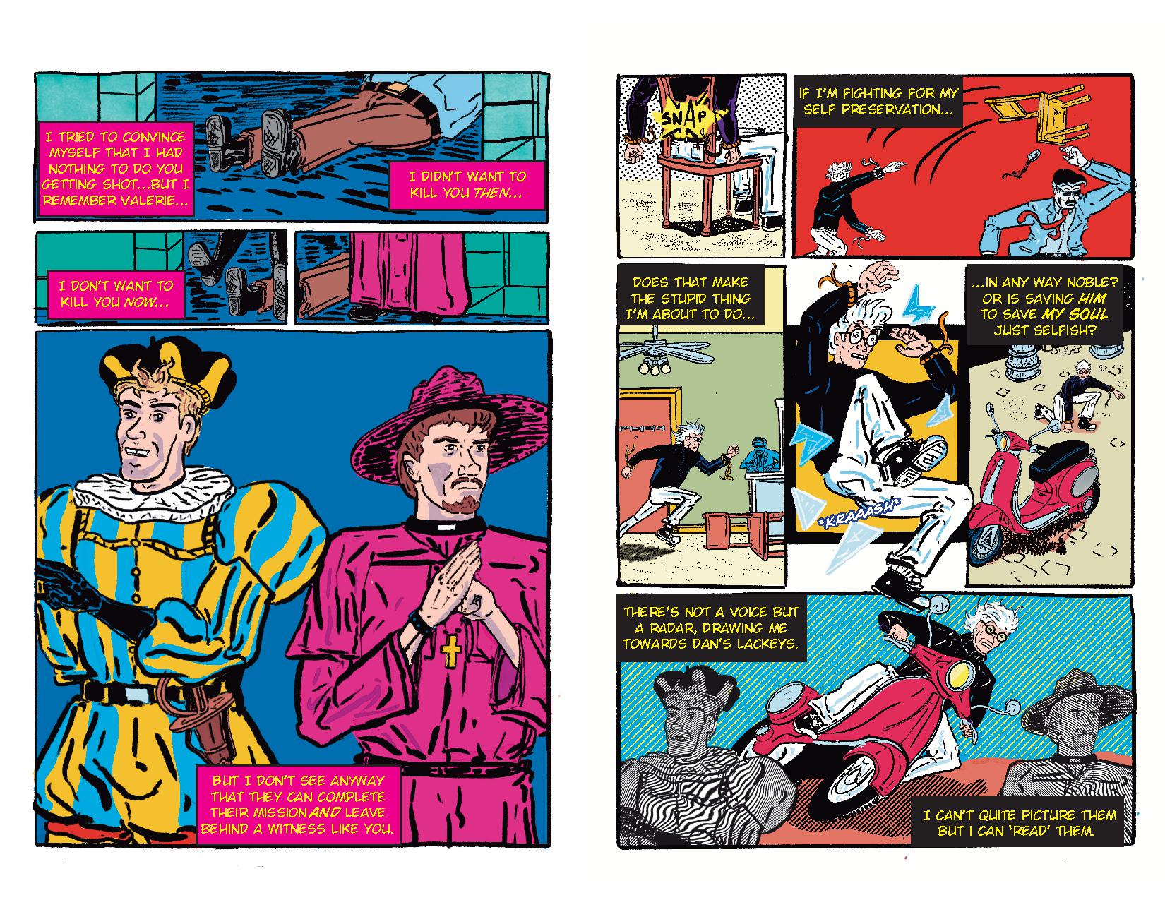 Read online CYMK ULTRA: Guns, Knives, & Crosses comic -  Issue # Full - 15