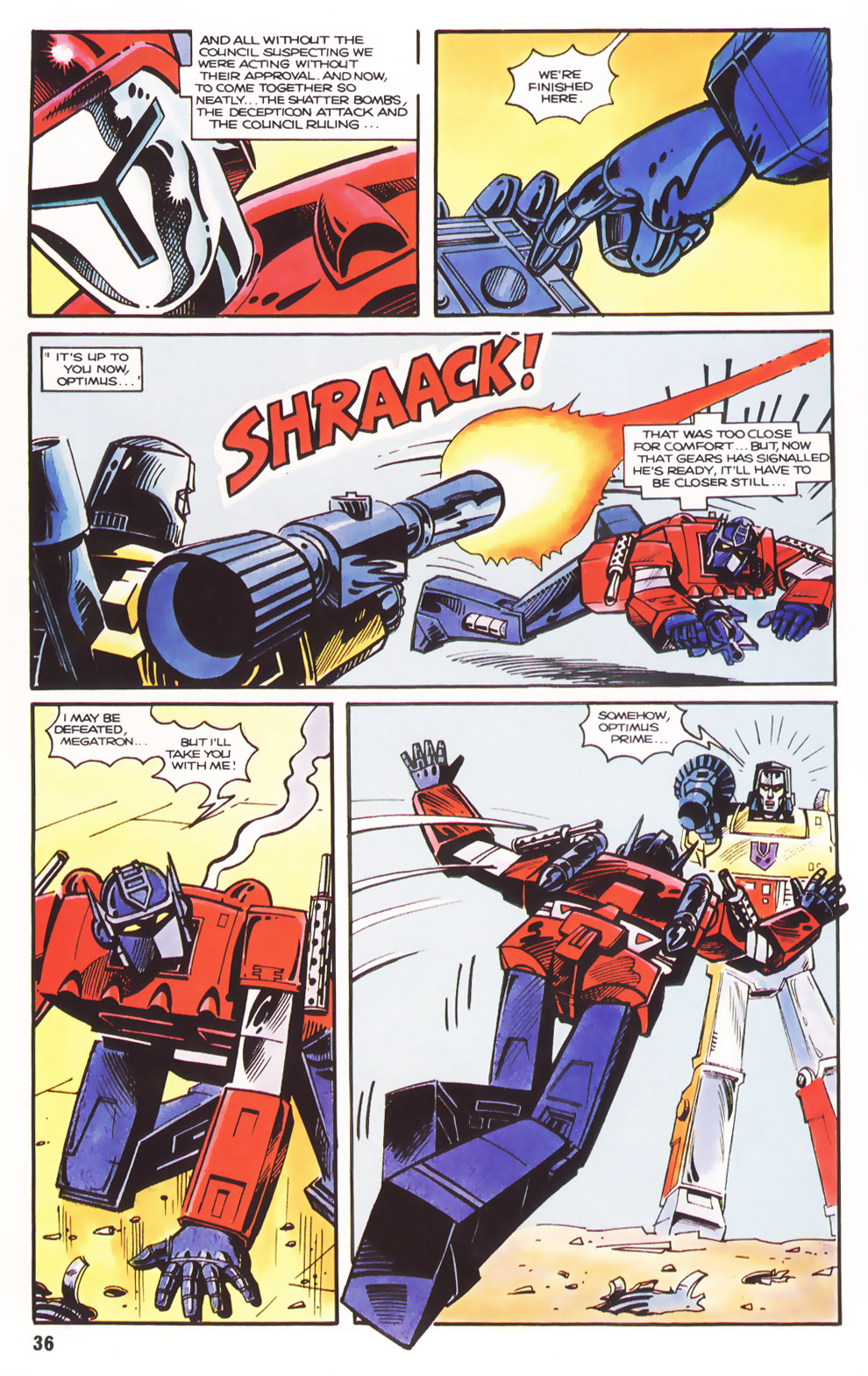 Read online The Transformers Annual comic -  Issue #1985 - 35