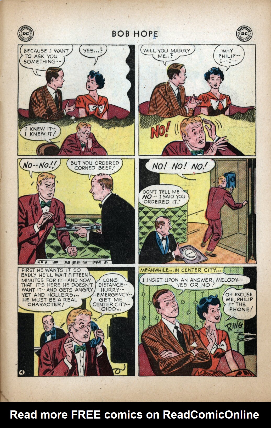 Read online The Adventures of Bob Hope comic -  Issue #15 - 41
