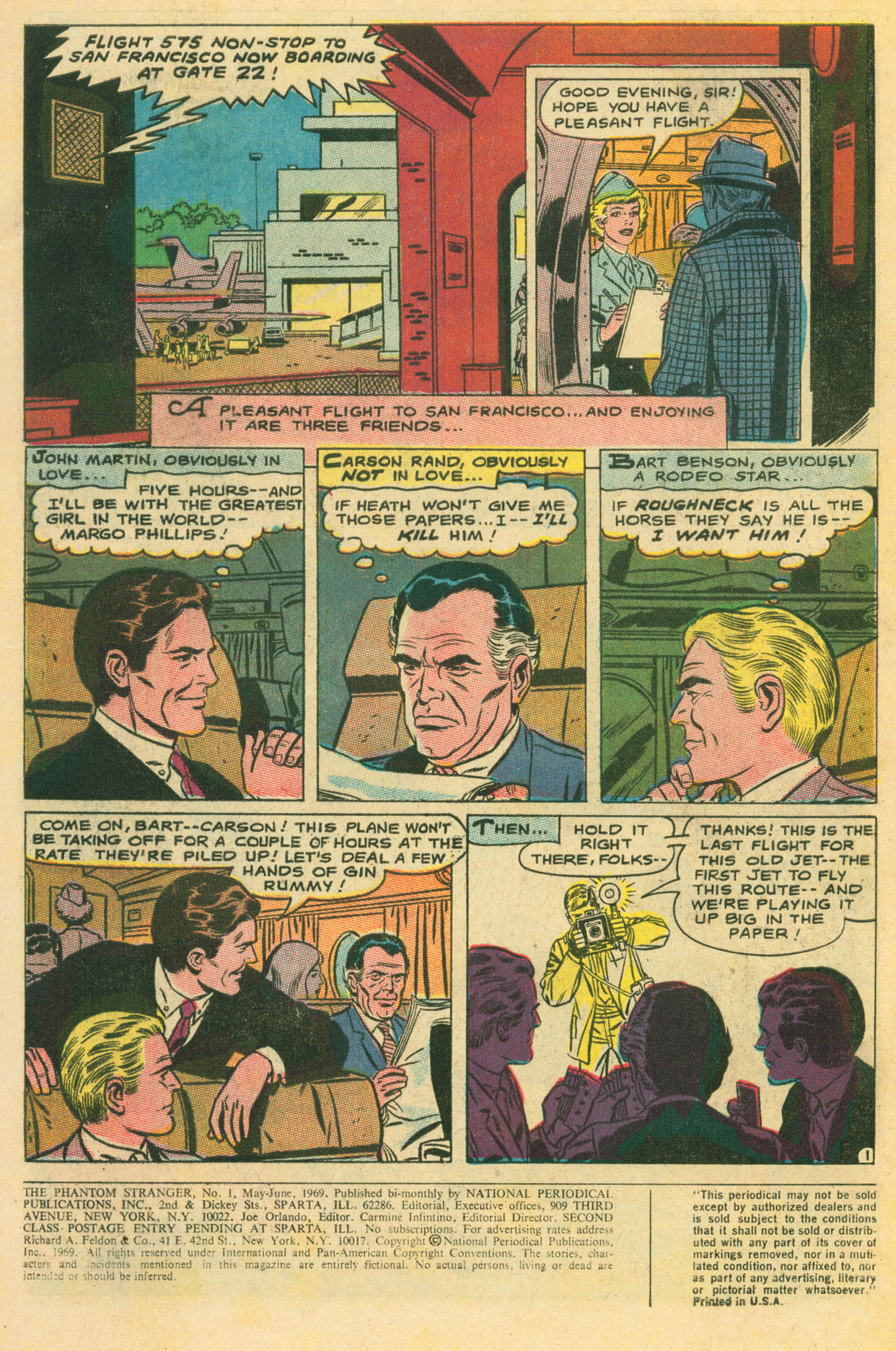 Read online The Phantom Stranger (1969) comic -  Issue #1 - 4