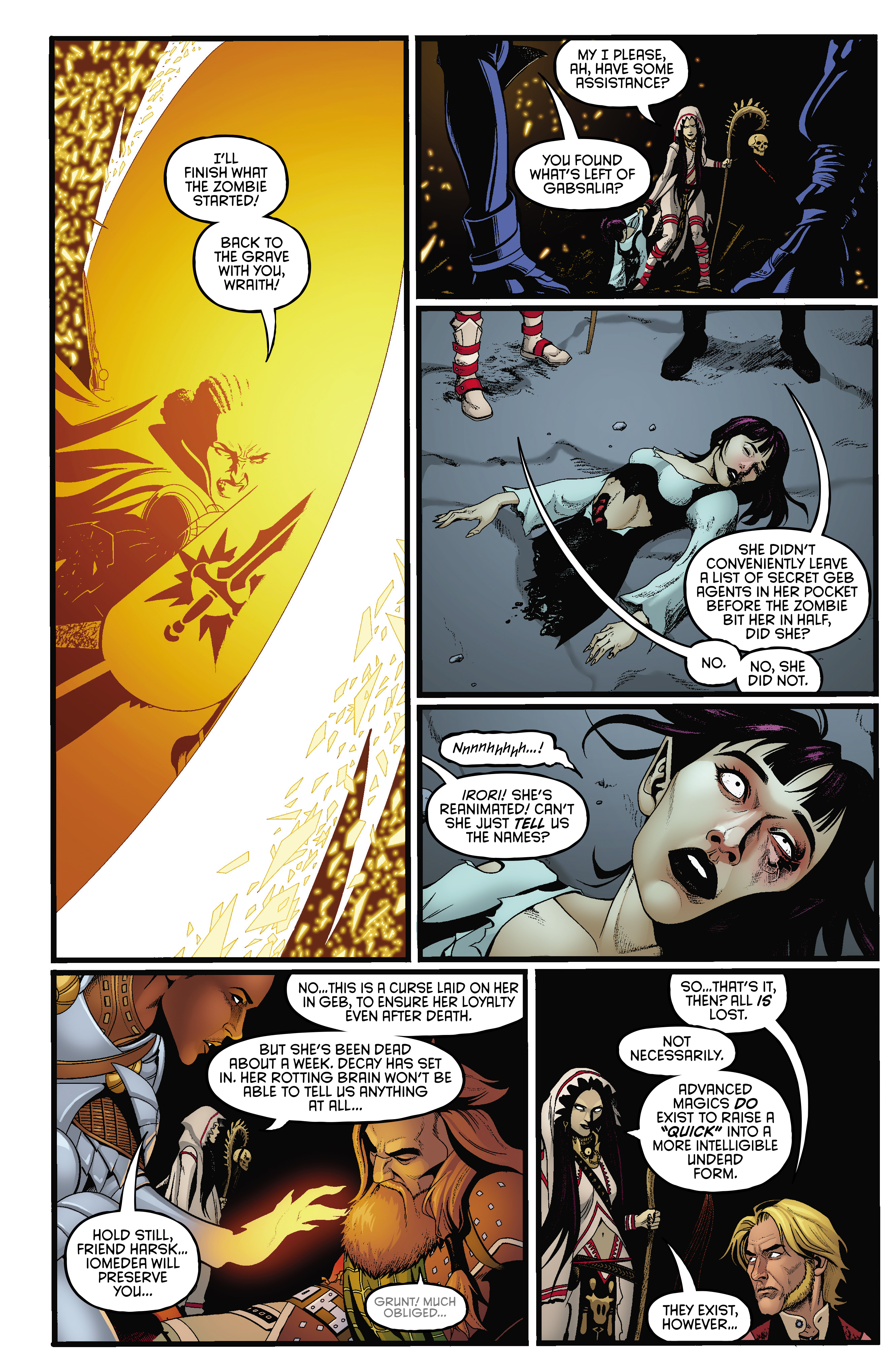 Read online Pathfinder: Wake the Dead comic -  Issue #3 - 23