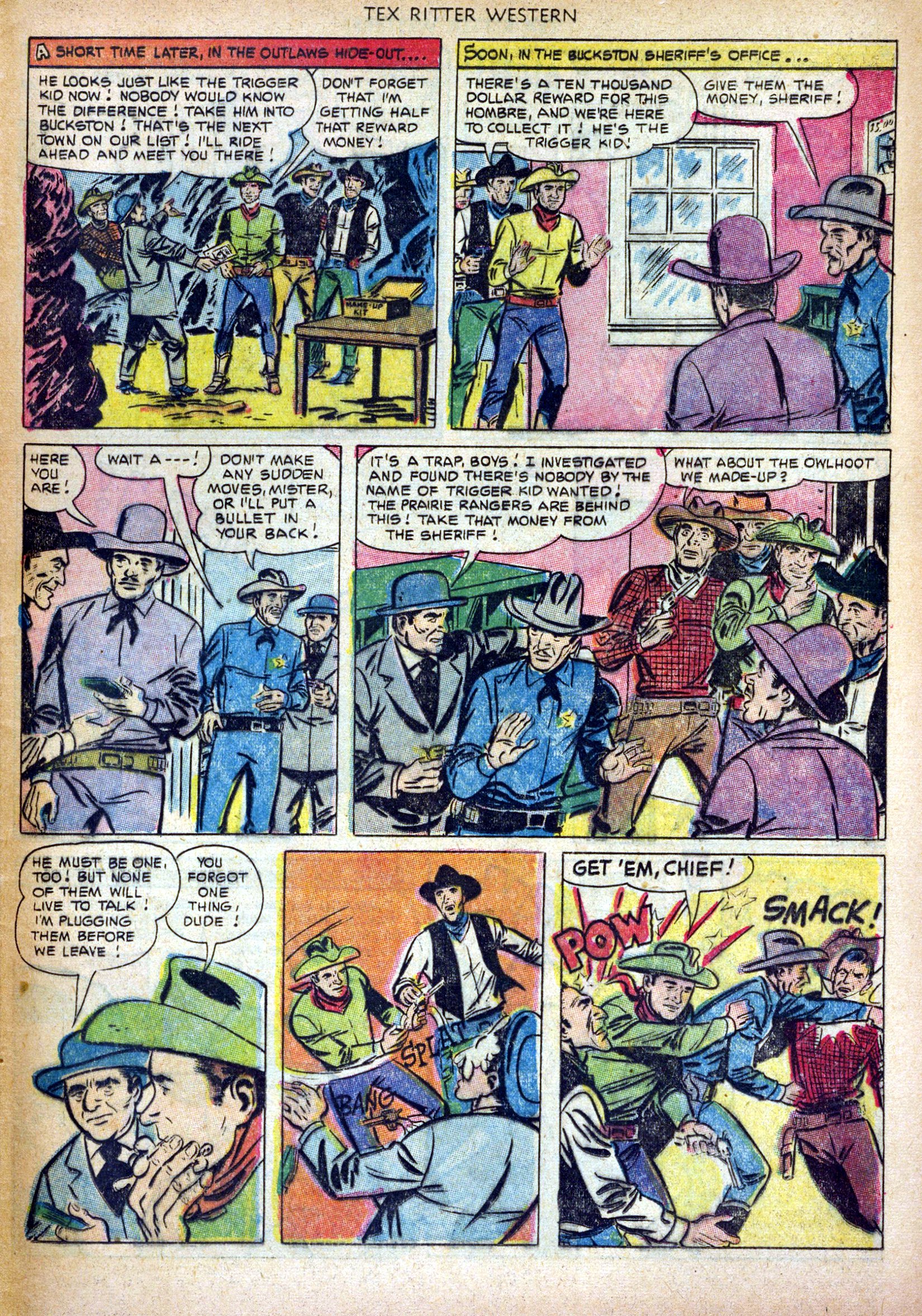 Read online Tex Ritter Western comic -  Issue #14 - 33