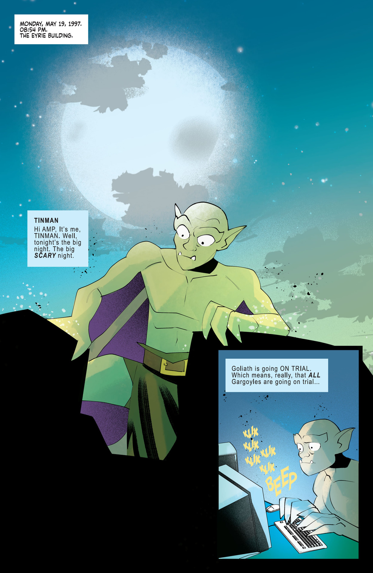 Read online Gargoyles (2022) comic -  Issue #9 - 12