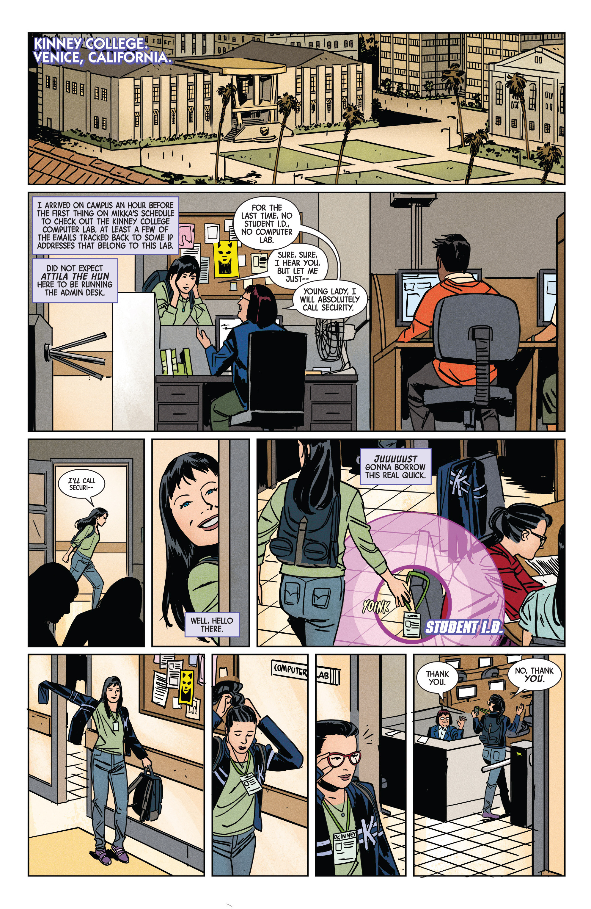 Read online Hawkeye (2016) comic -  Issue #1 - 13