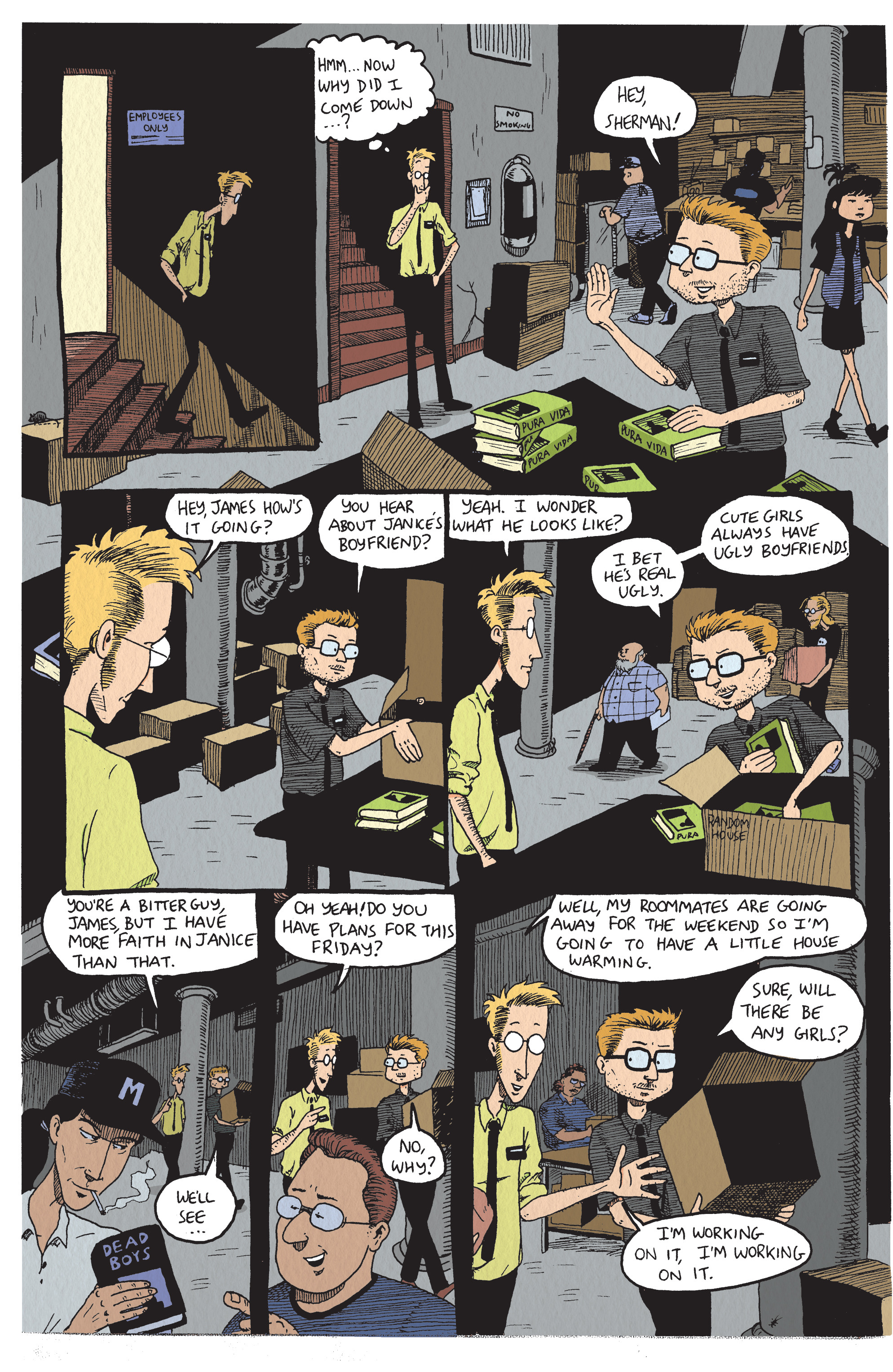 Read online Box Office Poison Color Comics comic -  Issue #2 - 8
