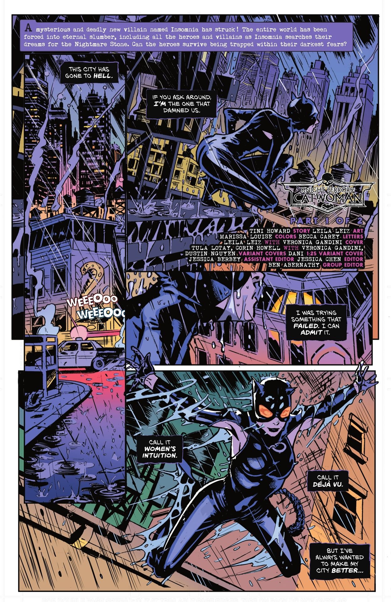 Read online Knight Terrors: Catwoman comic -  Issue #1 - 3