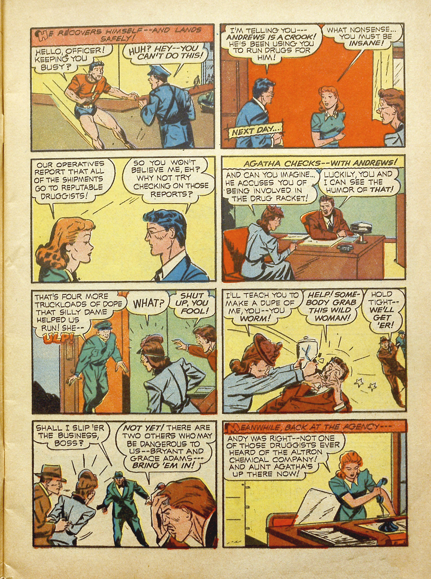 Read online Startling Comics comic -  Issue #8 - 9