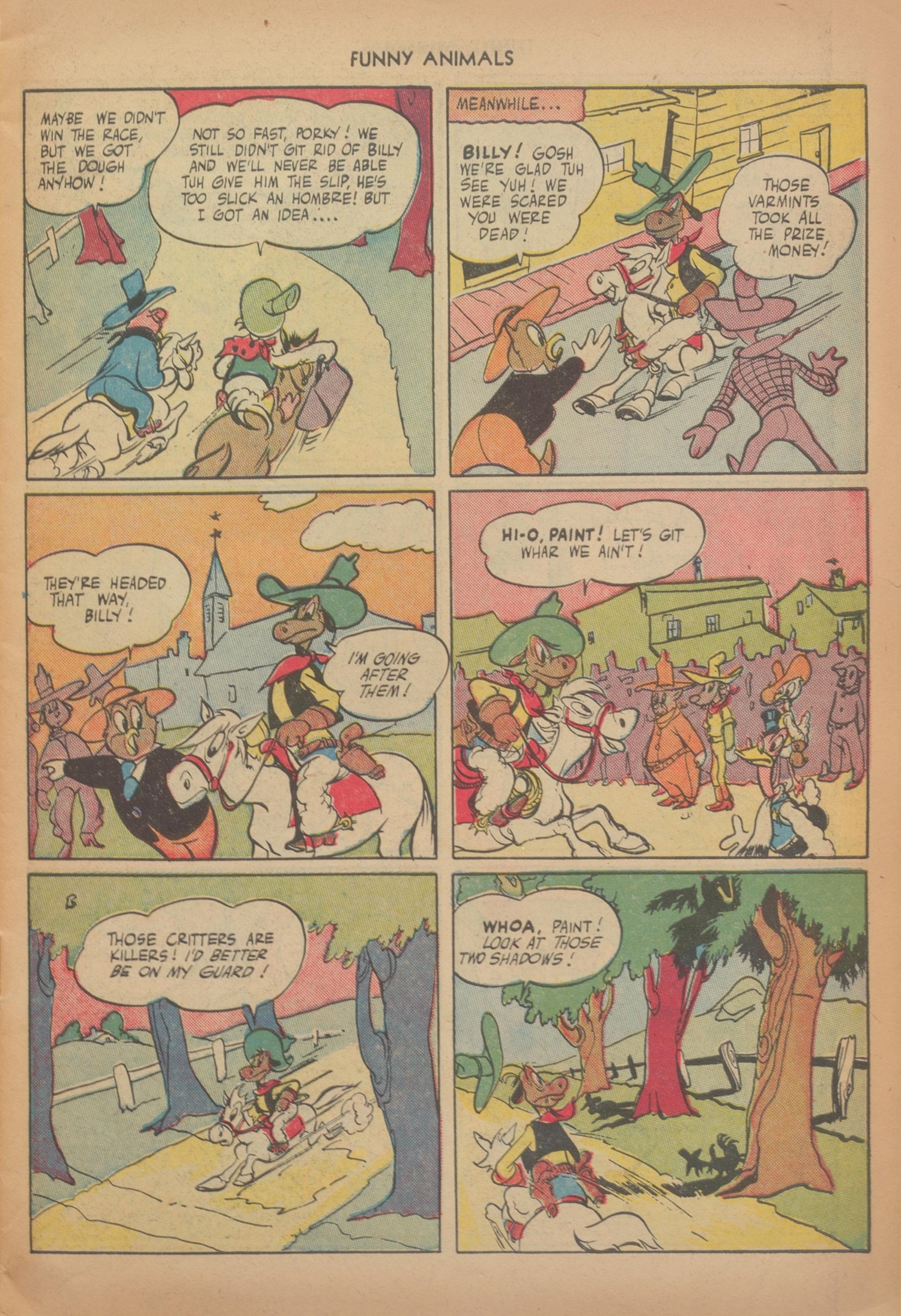 Read online Fawcett's Funny Animals comic -  Issue #51 - 7