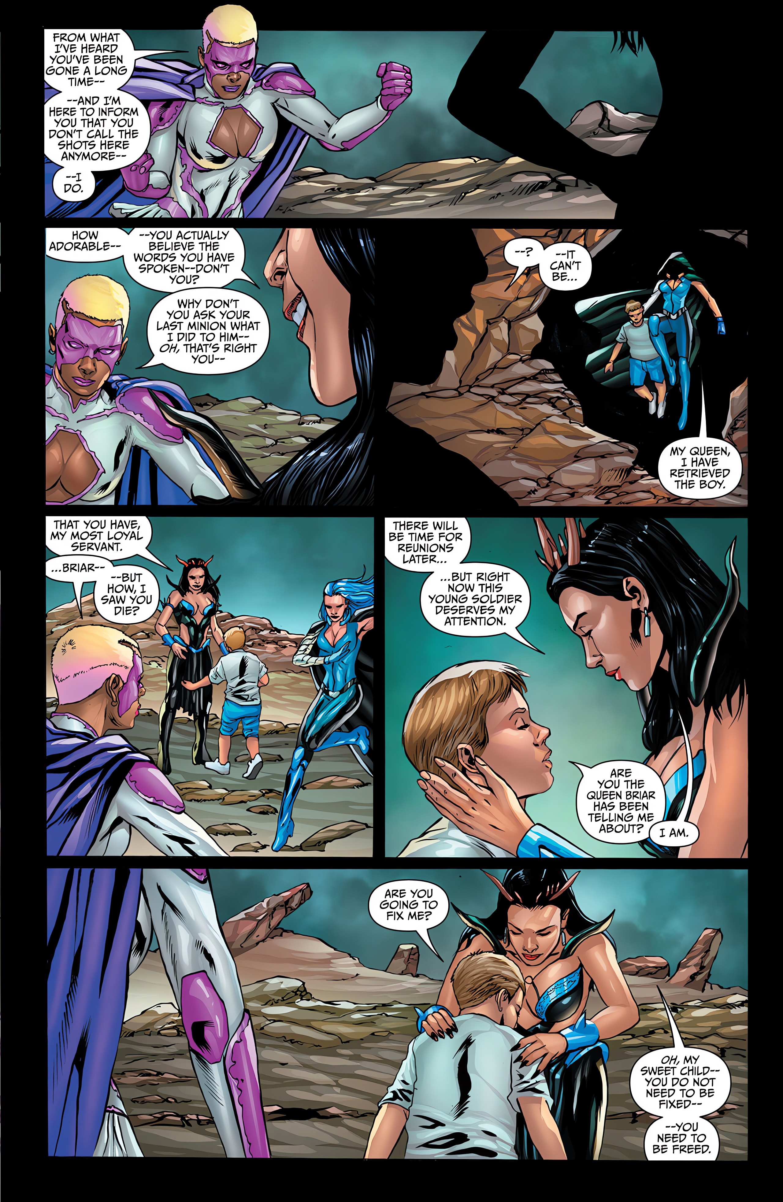 Read online Grimm Universe Presents Quarterly: Sleeping Beauty – The Nightmare Queen comic -  Issue # TPB - 34